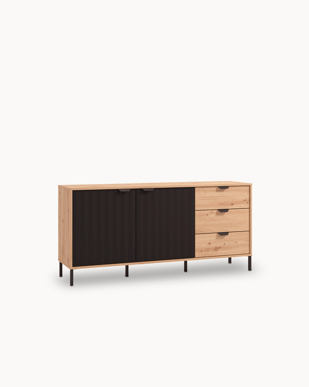 VANDEA sideboard with 2 doors and 3 drawers