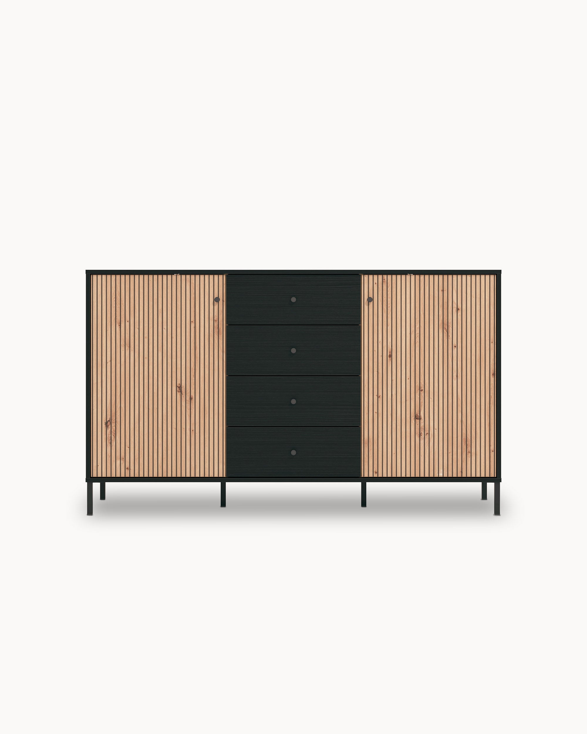 CORREZE sideboard with 2 doors and 4 drawers