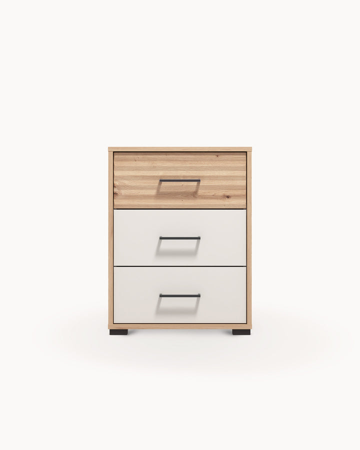 MODENA 3-drawer bedside table