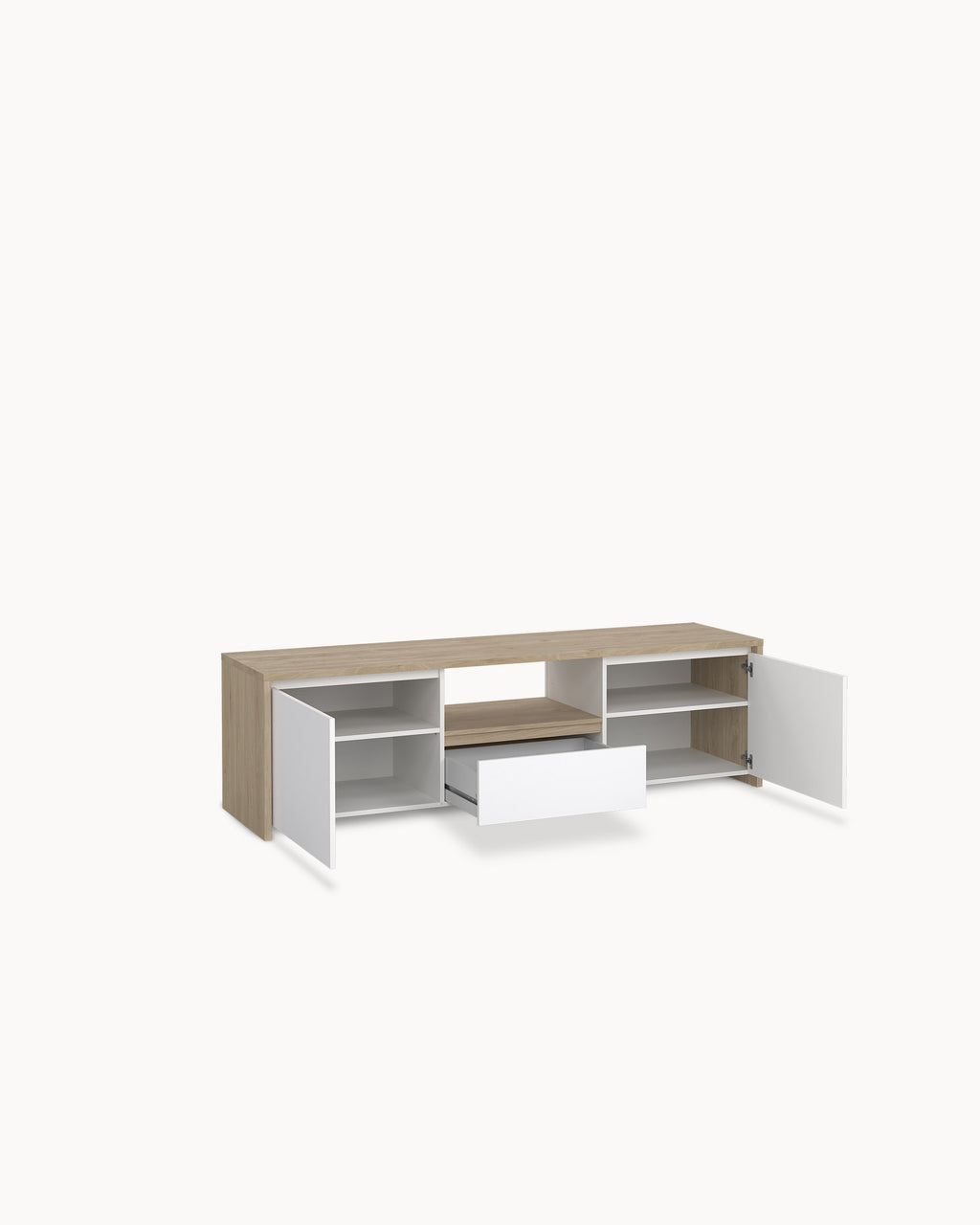 Mueble TV NEXT con 2 puertas y 1 cajón