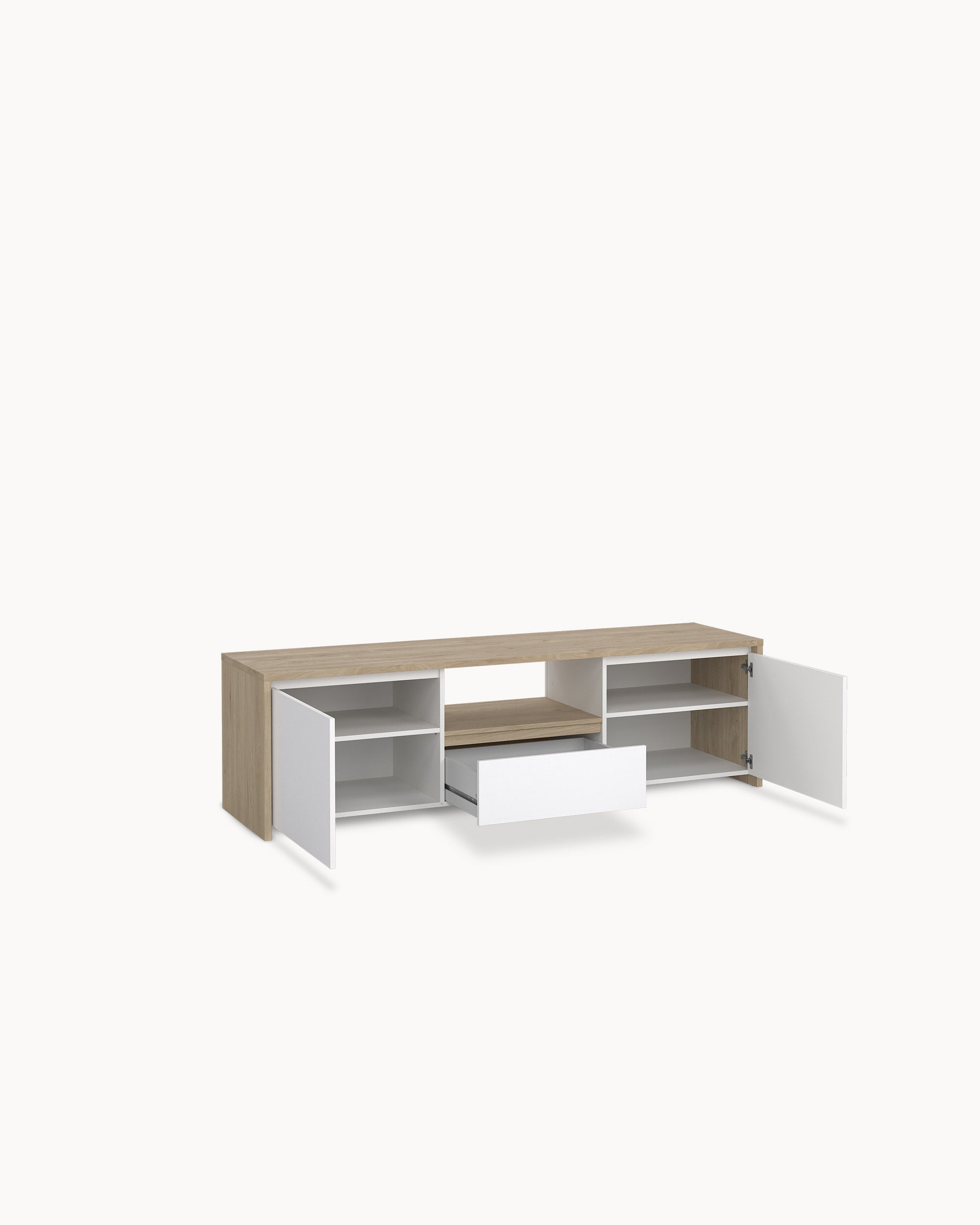 Mueble TV NEXT con 2 puertas y 1 cajón