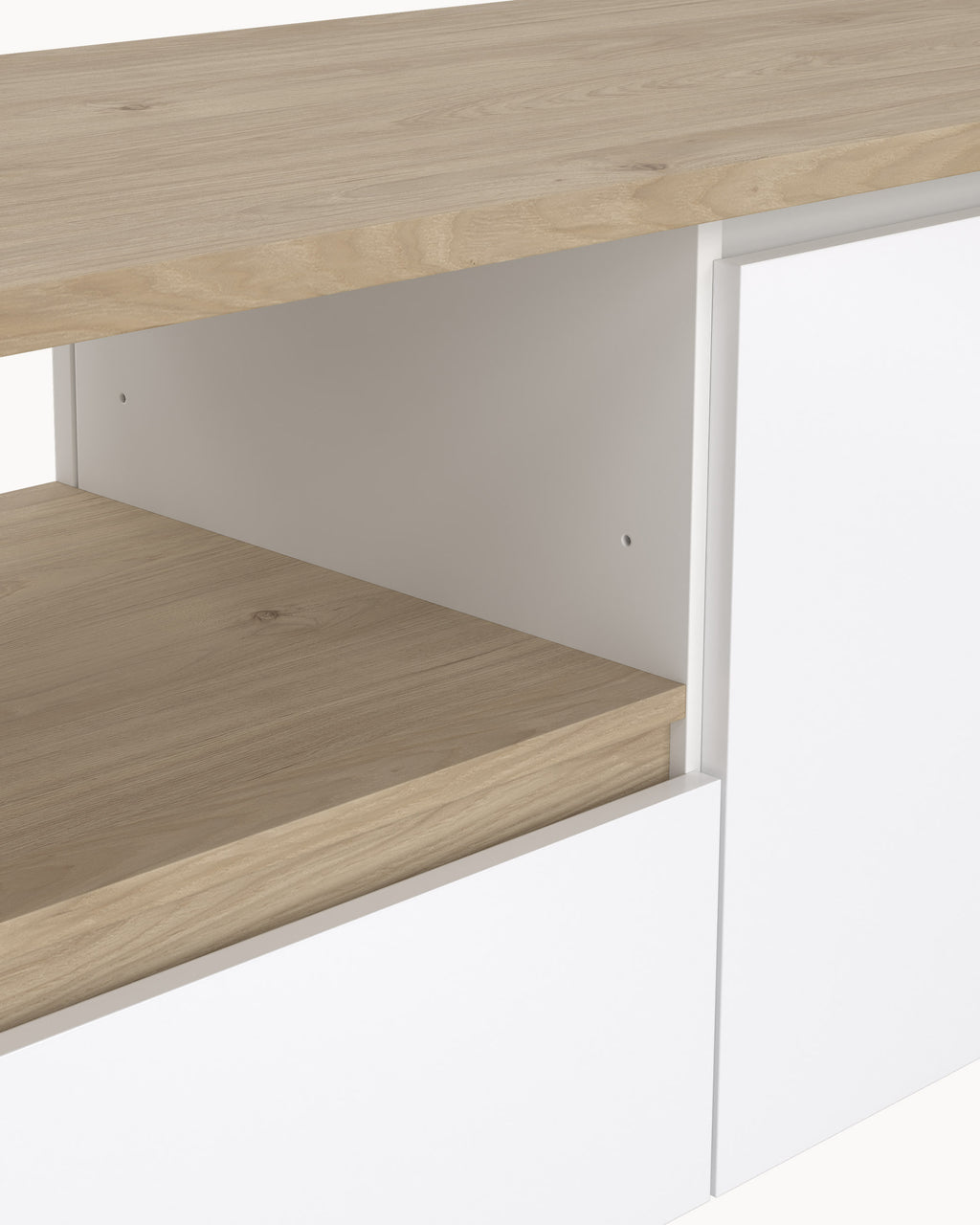 Mueble TV NEXT con 2 puertas y 1 cajón