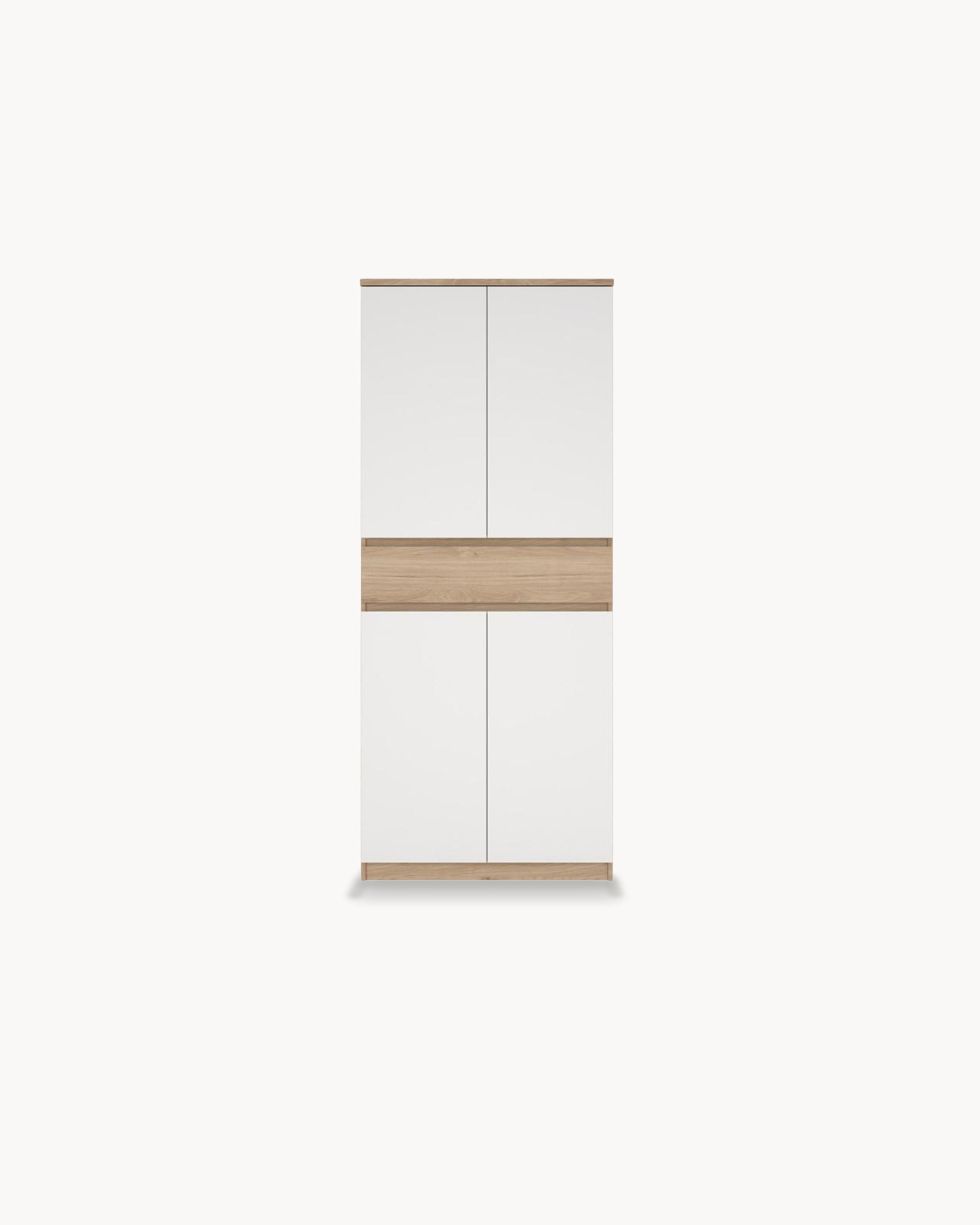 NEW MATRIX II Shoe cabinet with 4 doors and 1 drawer