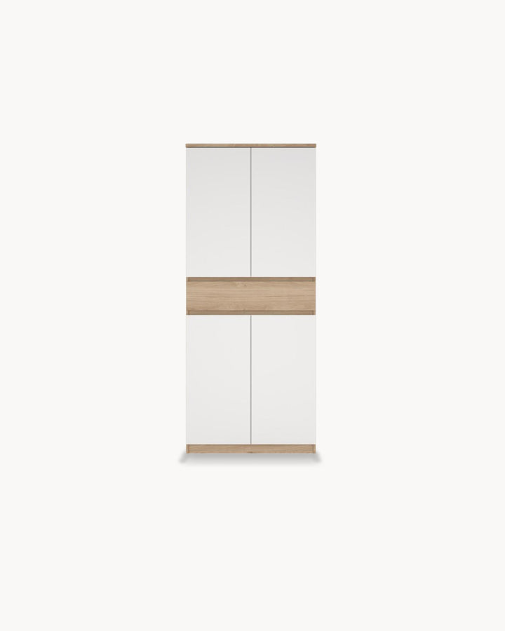 NEW MATRIX II Shoe cabinet with 4 doors and 1 drawer