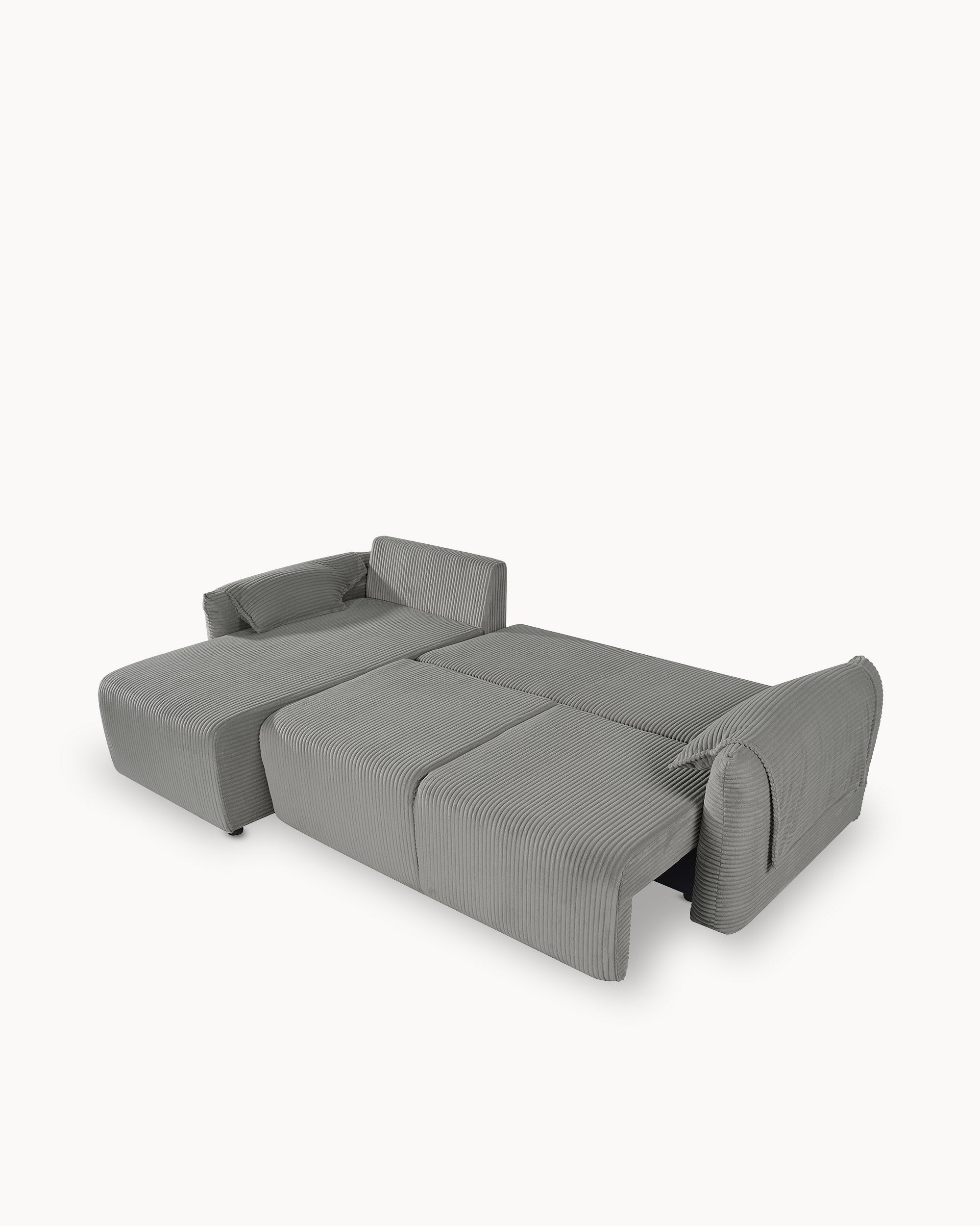 Sofá chaise longue NORMAN com cama e baú