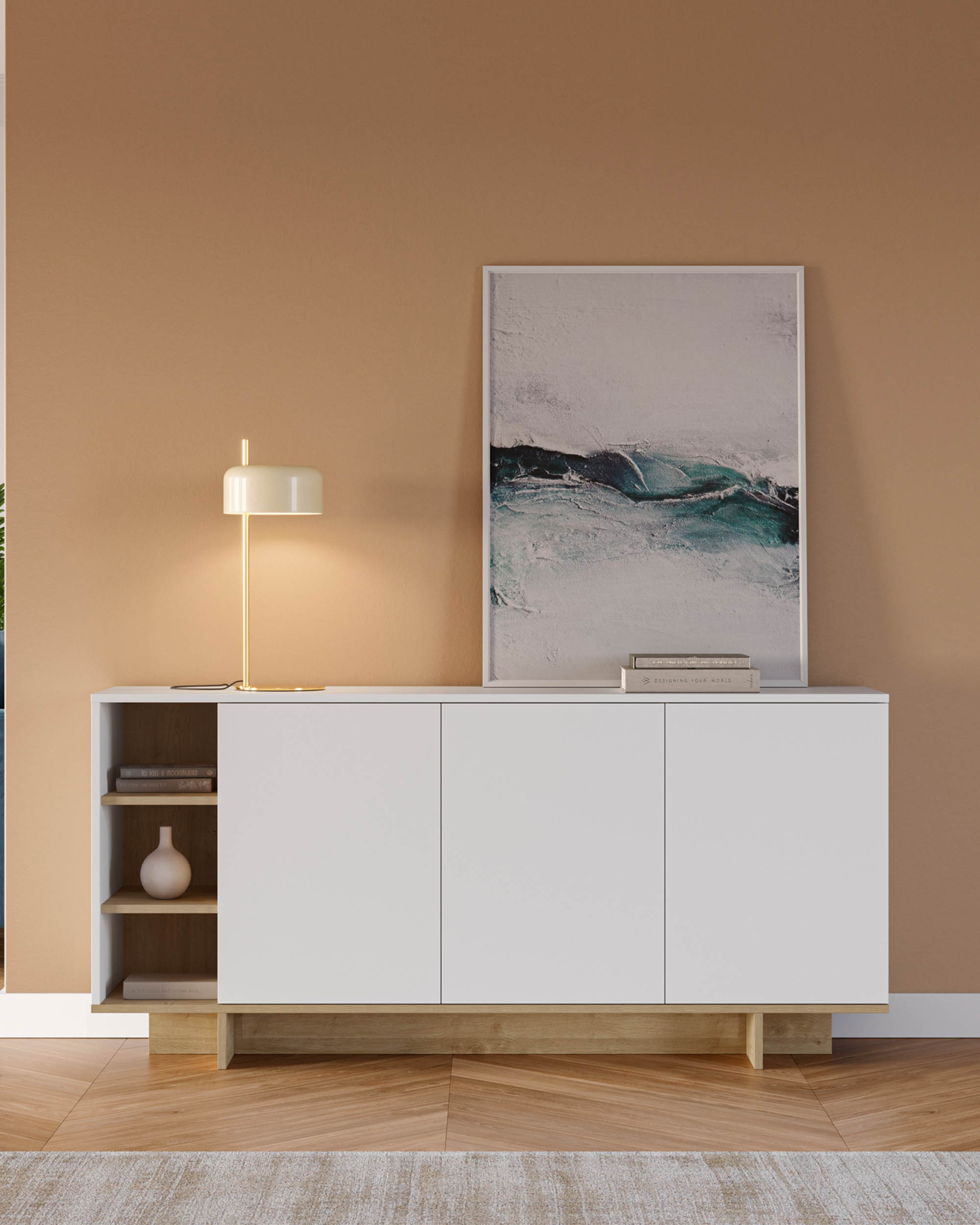 CEQUOIA sideboard with 3 doors
