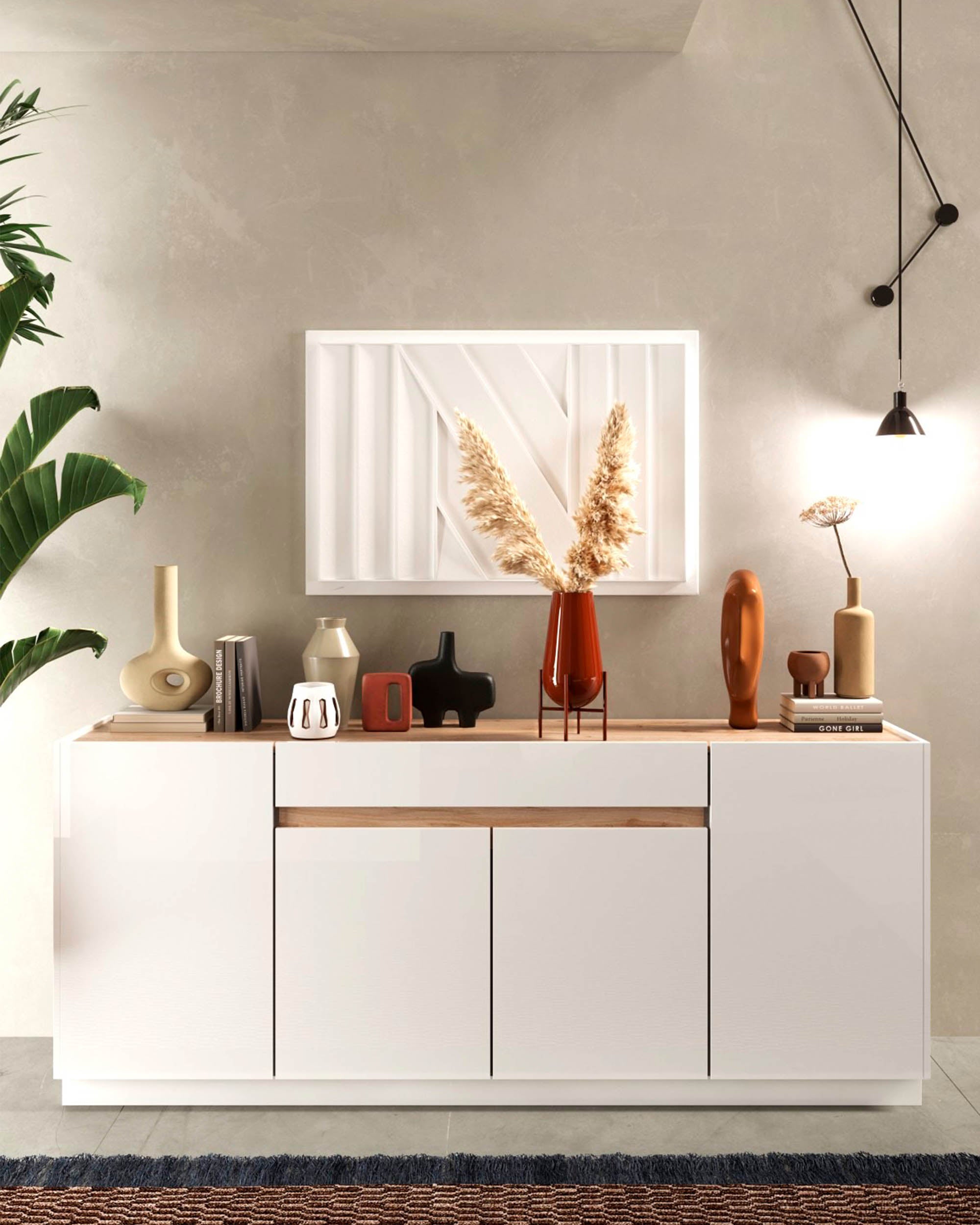 FANTASY Sideboard with 4 doors and 1 drawer