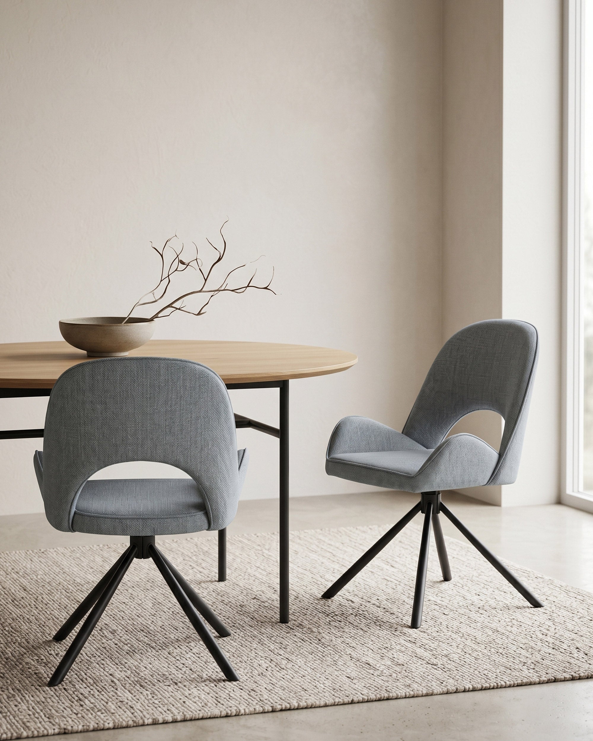 ATHENS swivel chair (180º)