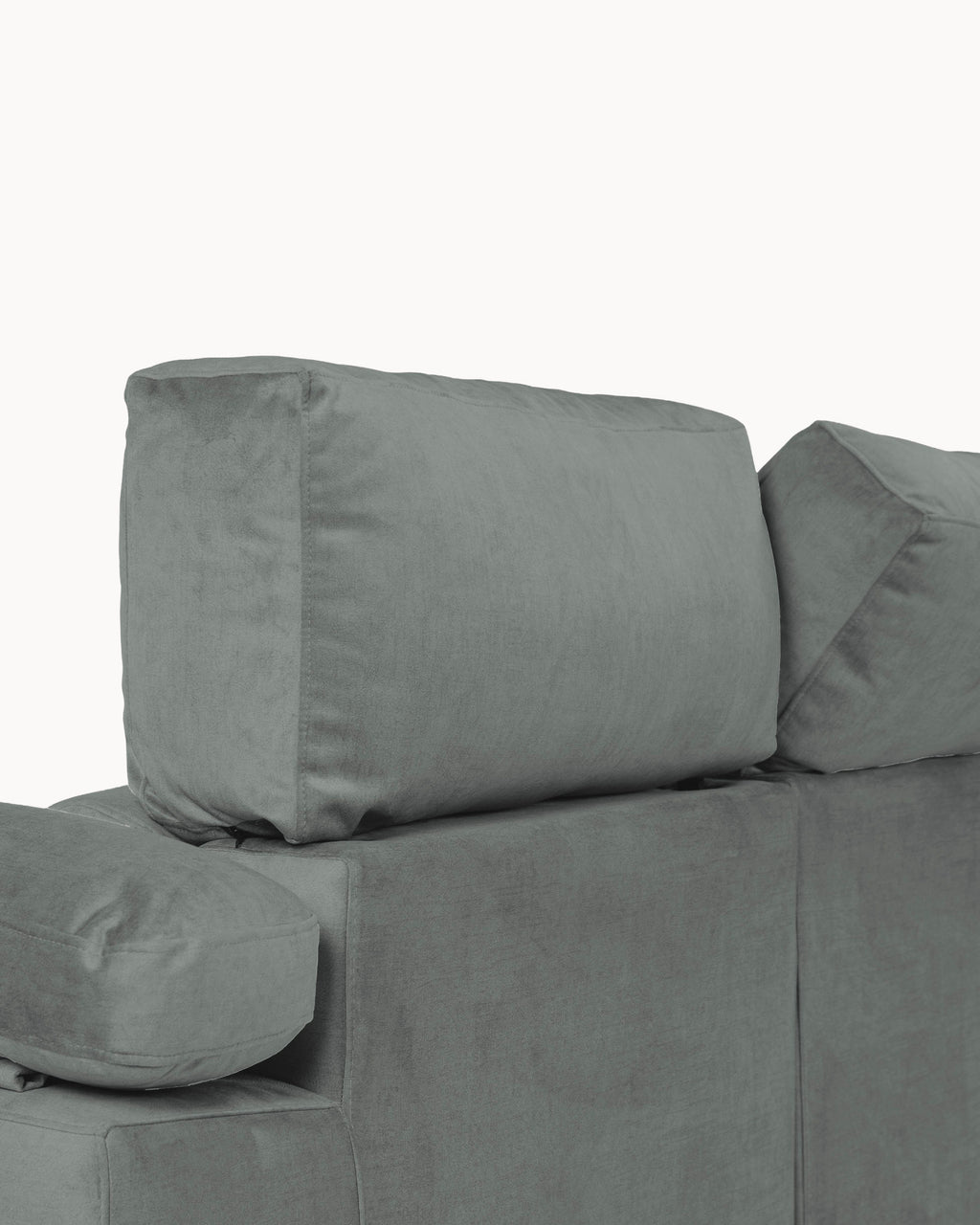 Sofá chaise longue MERIDA com baú