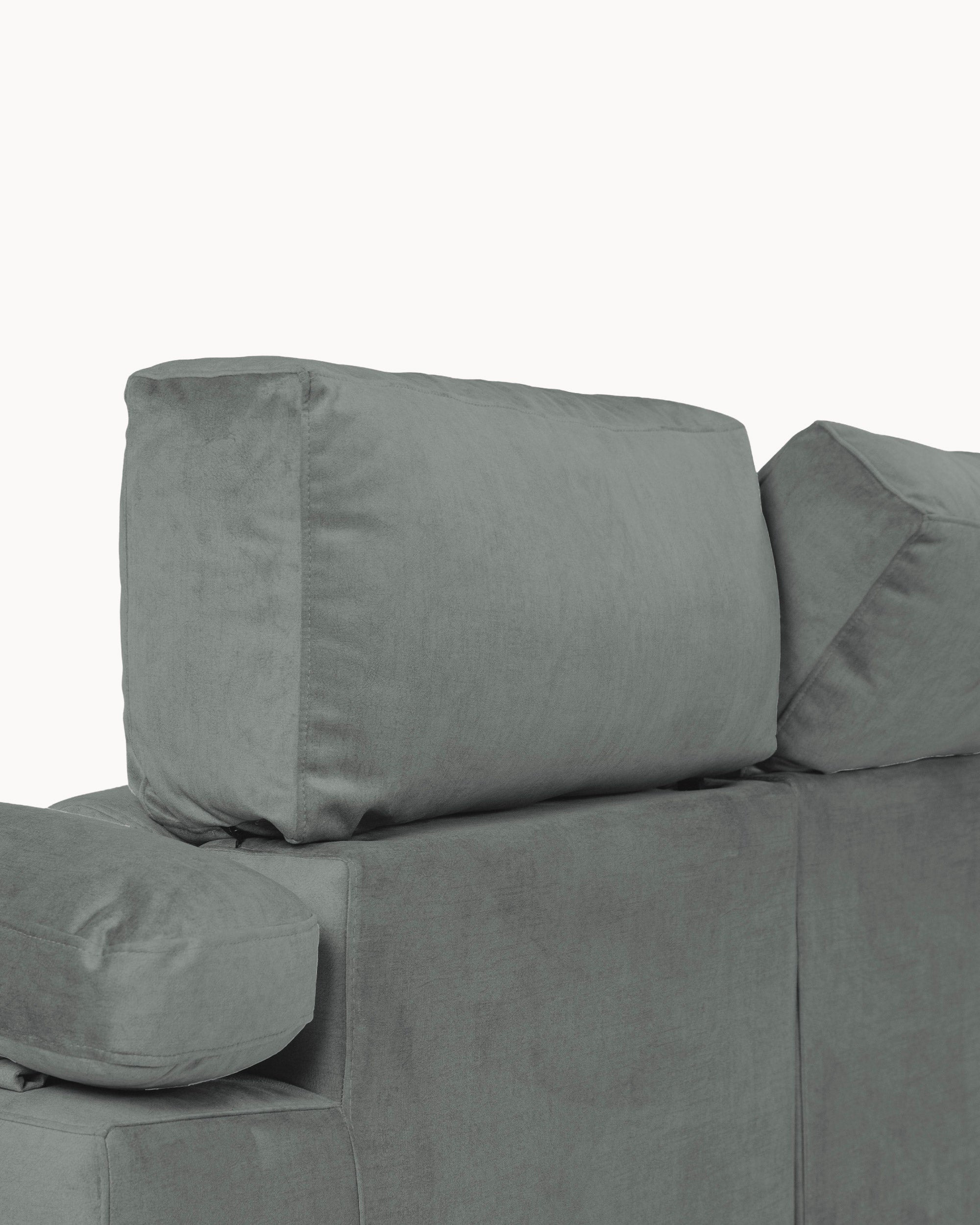 MERIDA chaise longue sofa with storage
