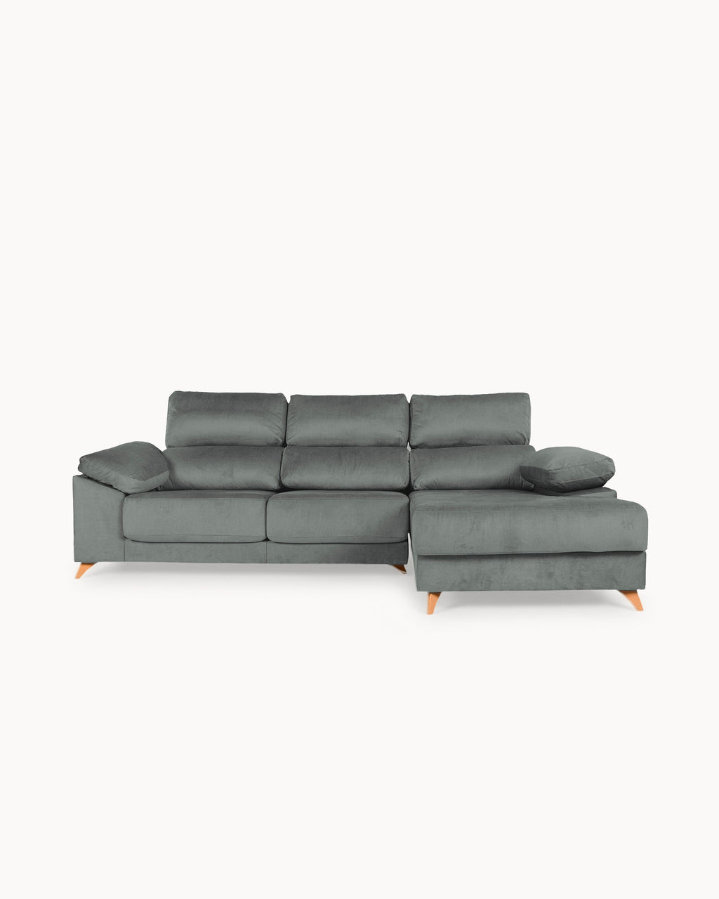 Sofá chaise longue MERIDA com baú