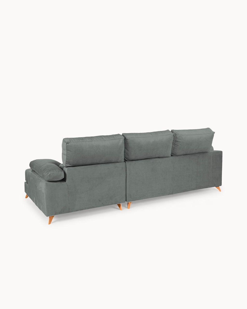 Sofá chaise longue MERIDA com baú