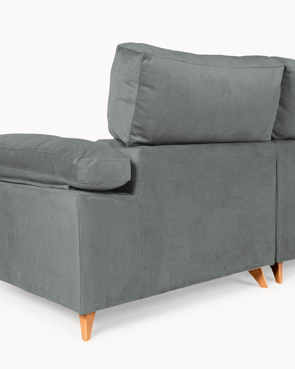 Sofá chaise longue MERIDA com baú