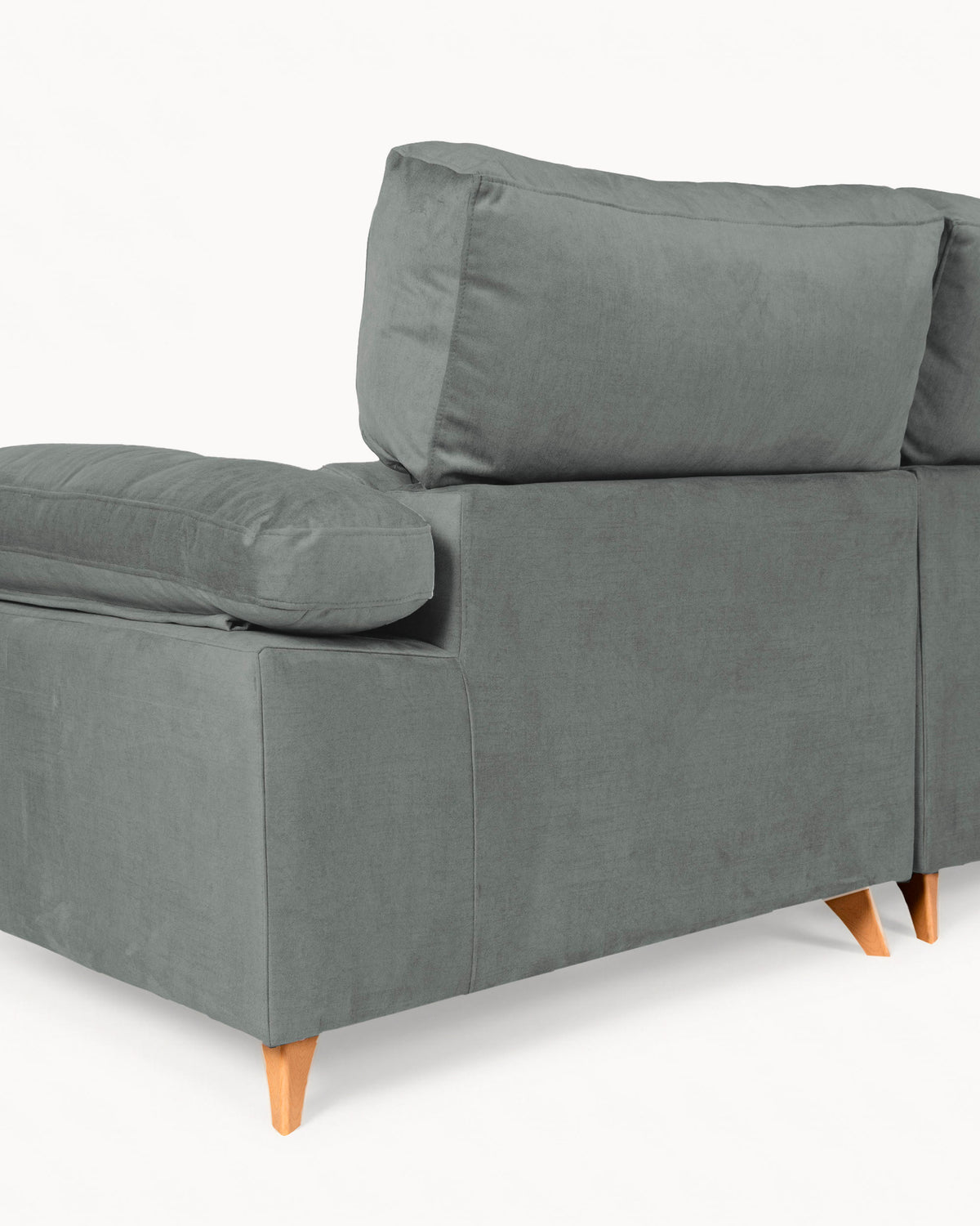Sofá chaise longue MERIDA com baú