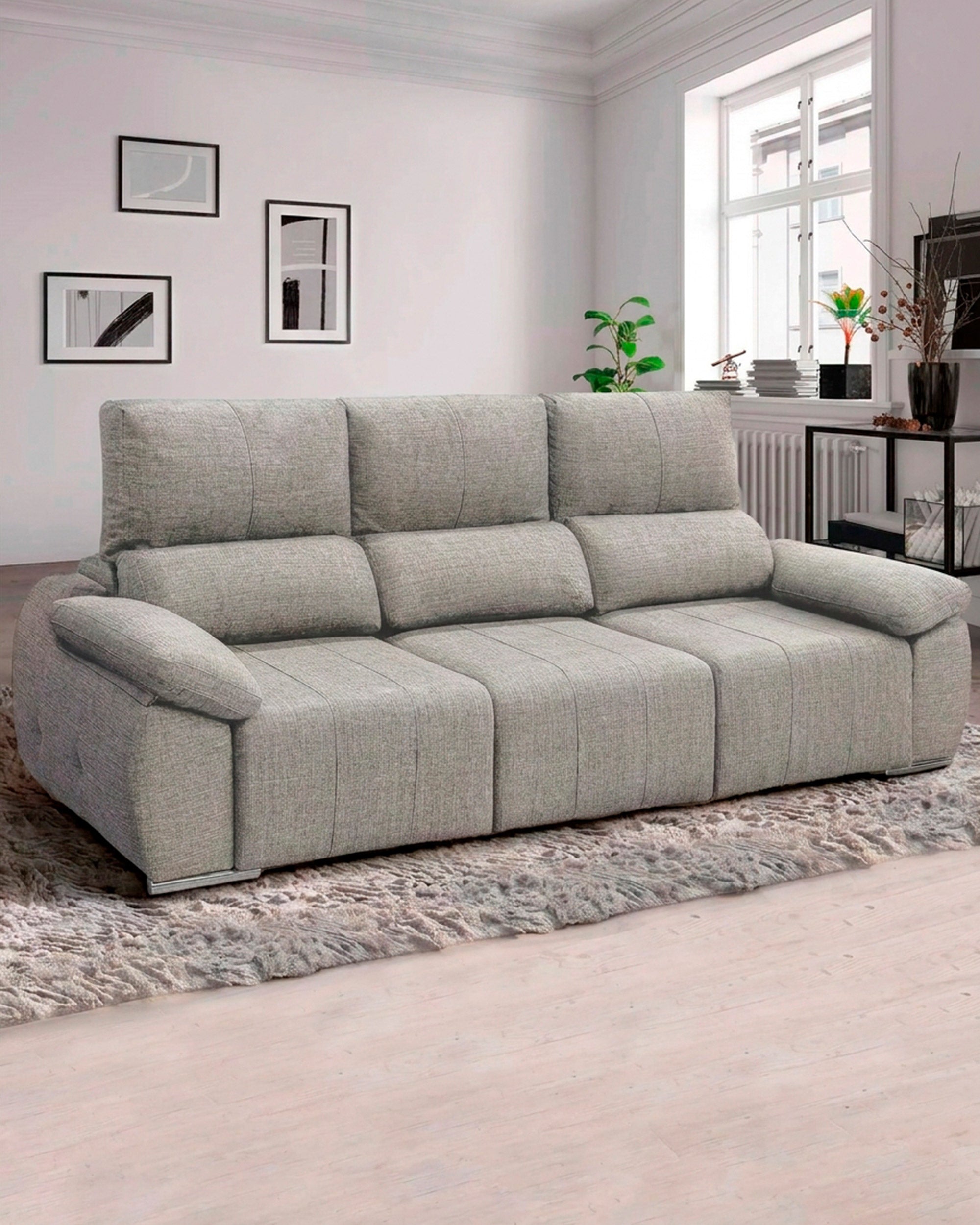 MUNICH 3-seater sofa bed