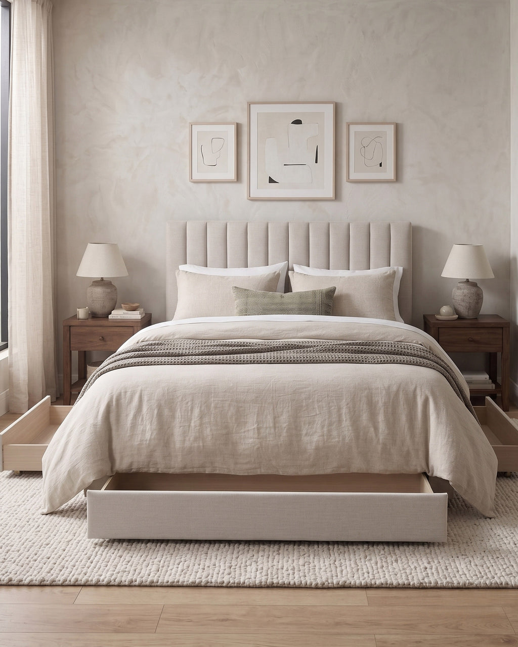 Pack cama de casal BELLA + Colchão HOMYSLEEP ETERNO