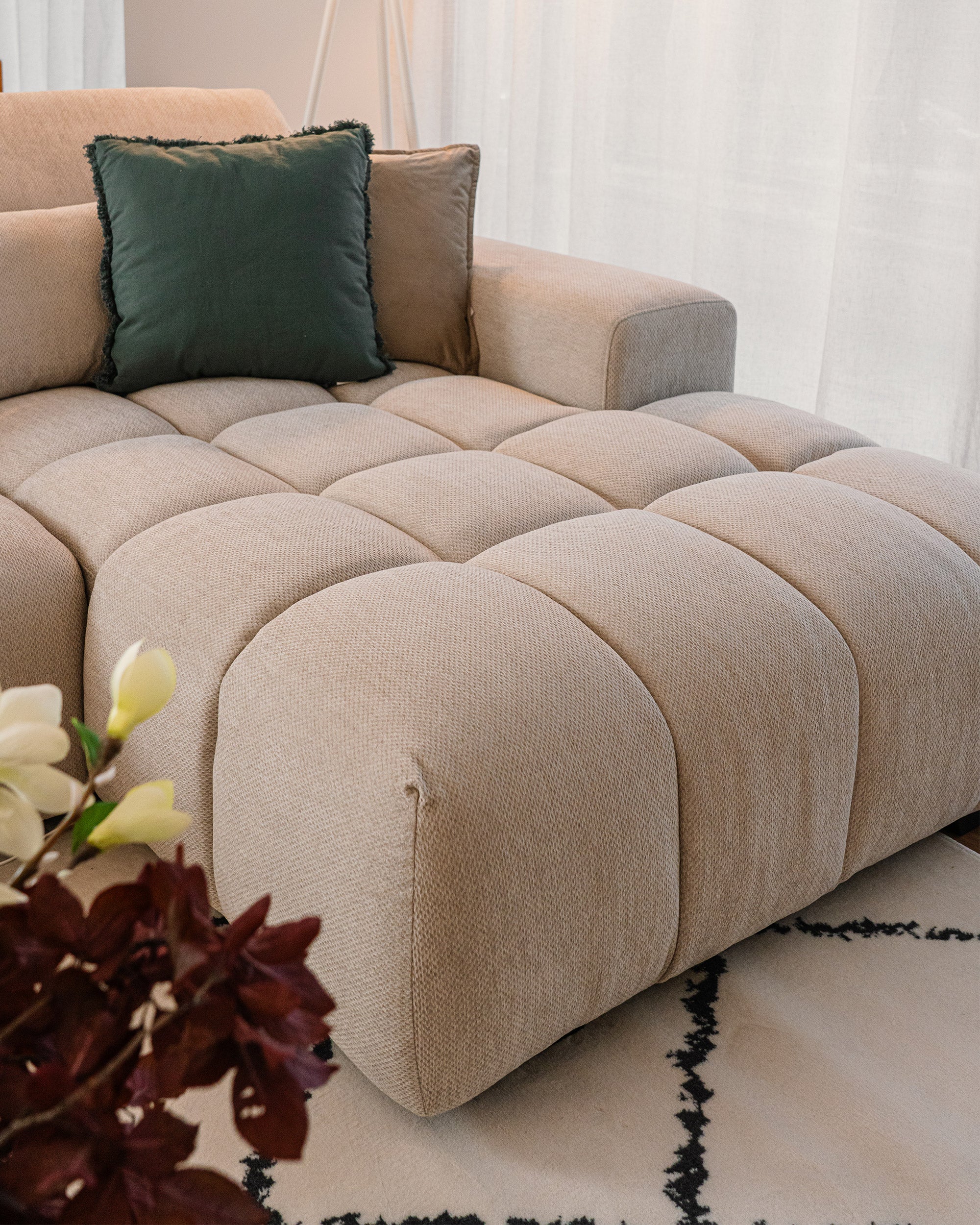 Sofá chaise longue BRISBANE