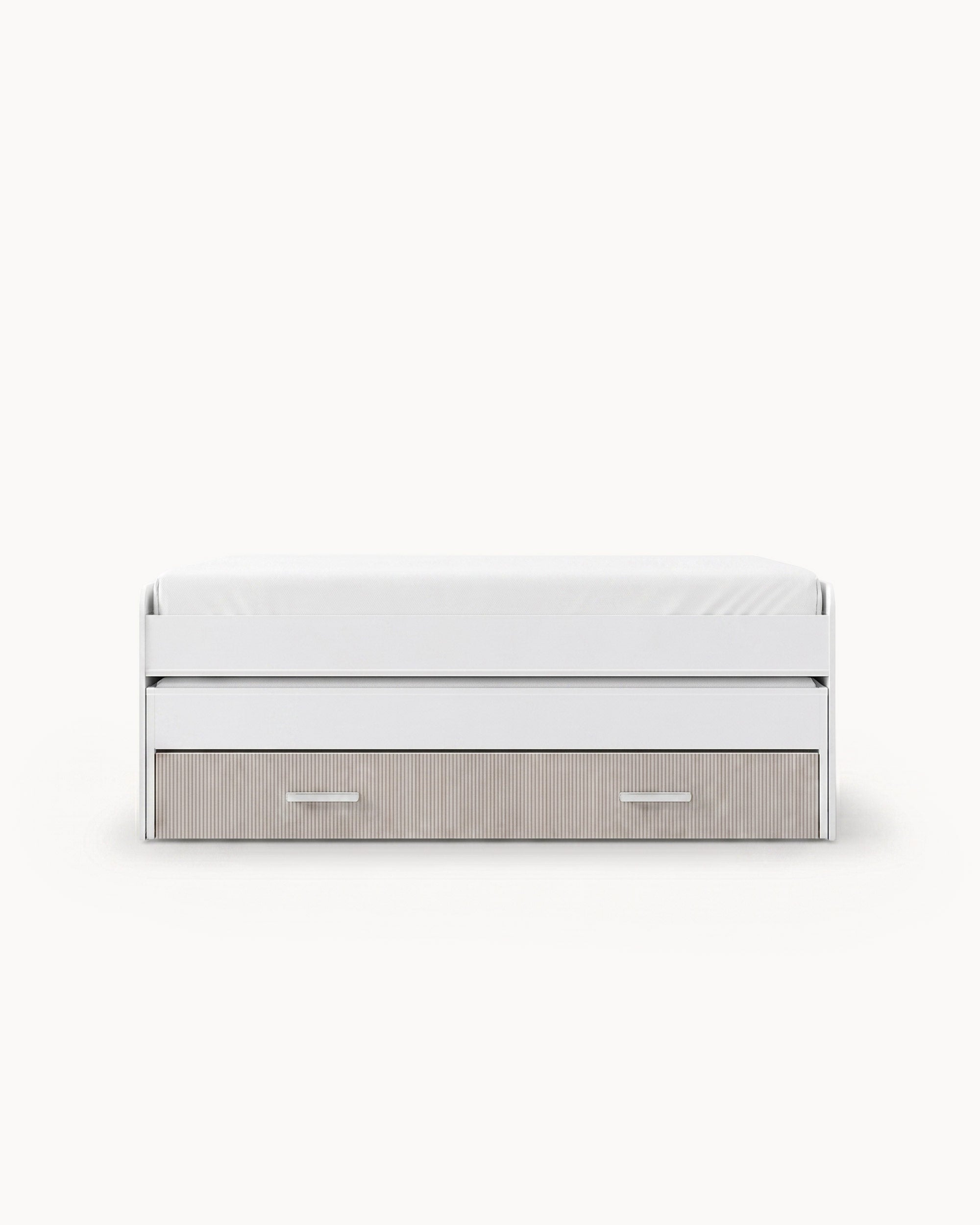 PENA pull-out bed with storage drawer