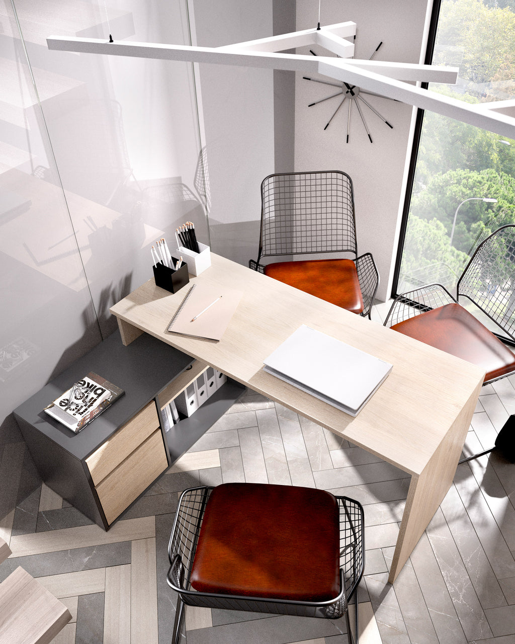 ROXIE reversible desk