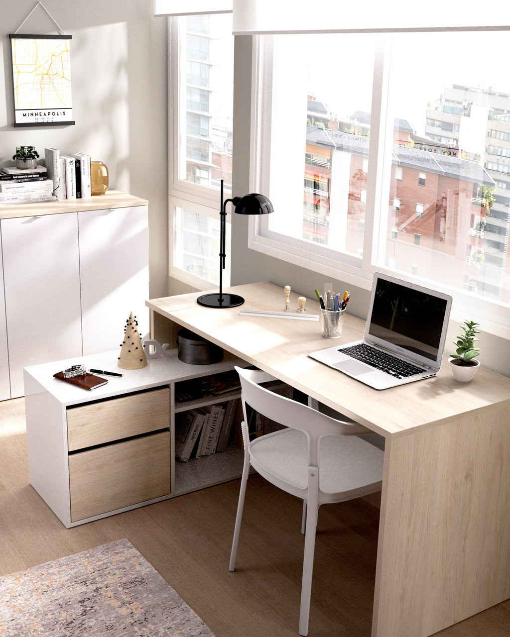 ROXIE reversible desk