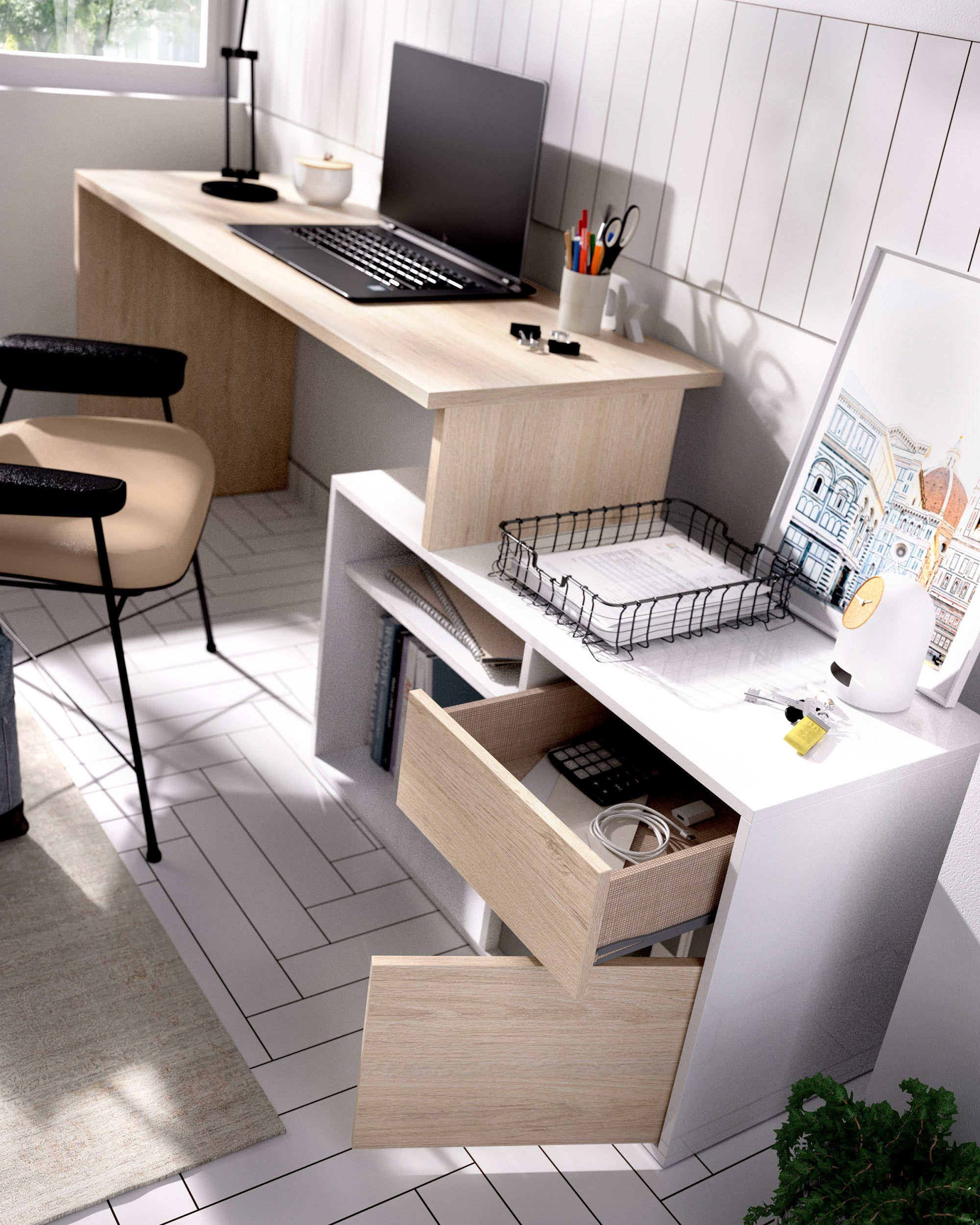 ROXIE reversible desk