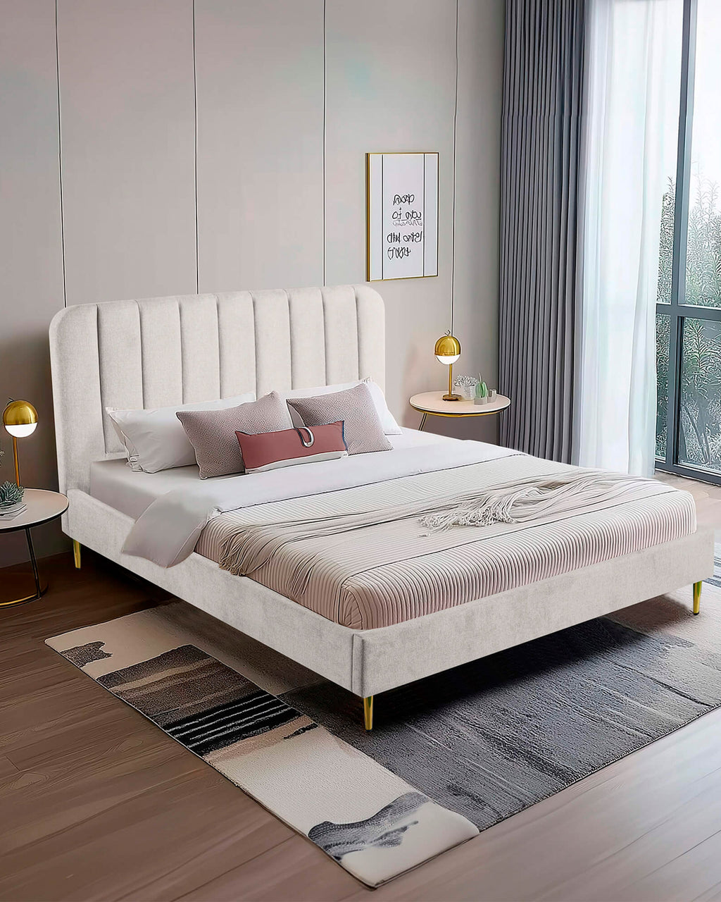 Cama de casal CORAL