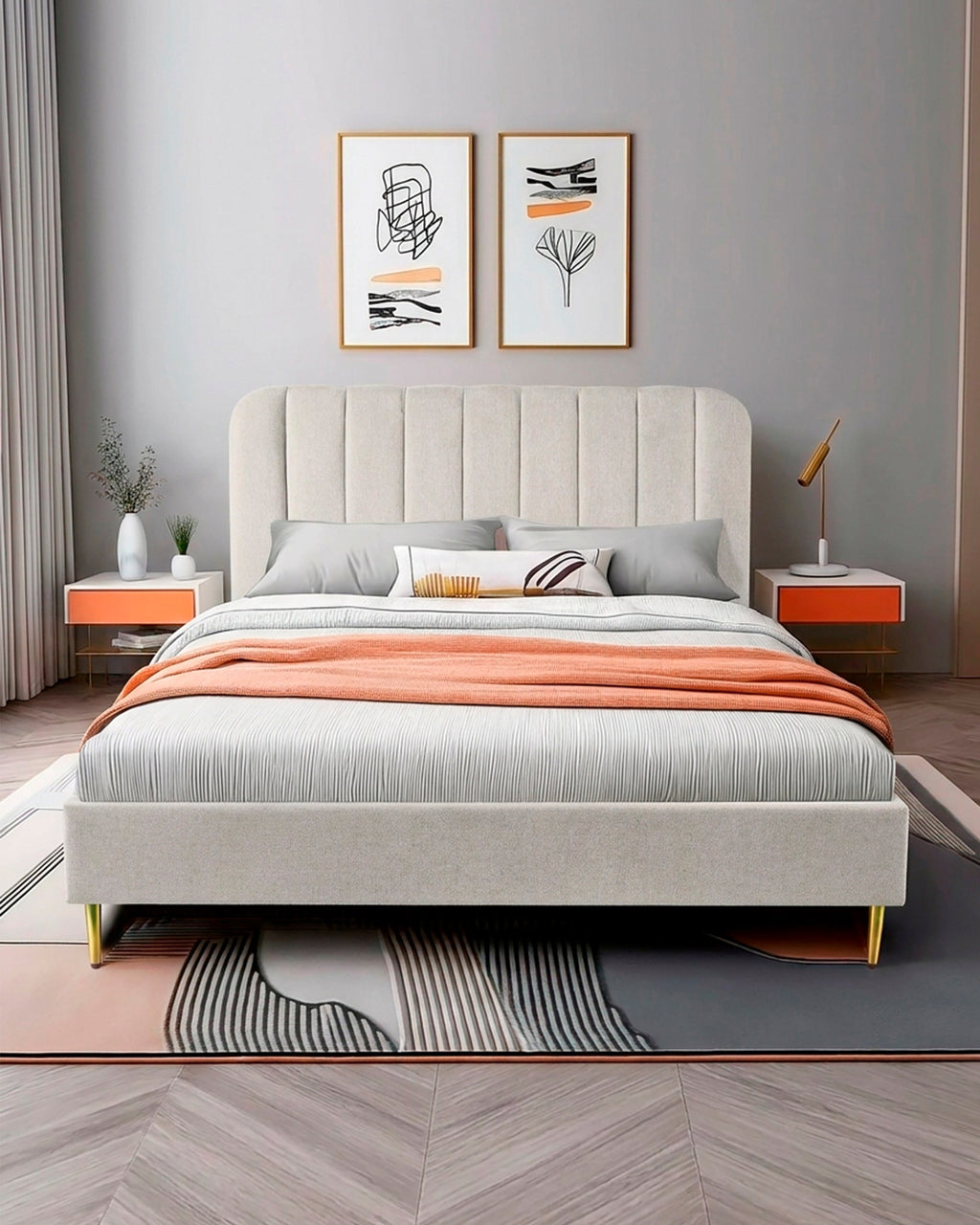 Cama de casal CORAL