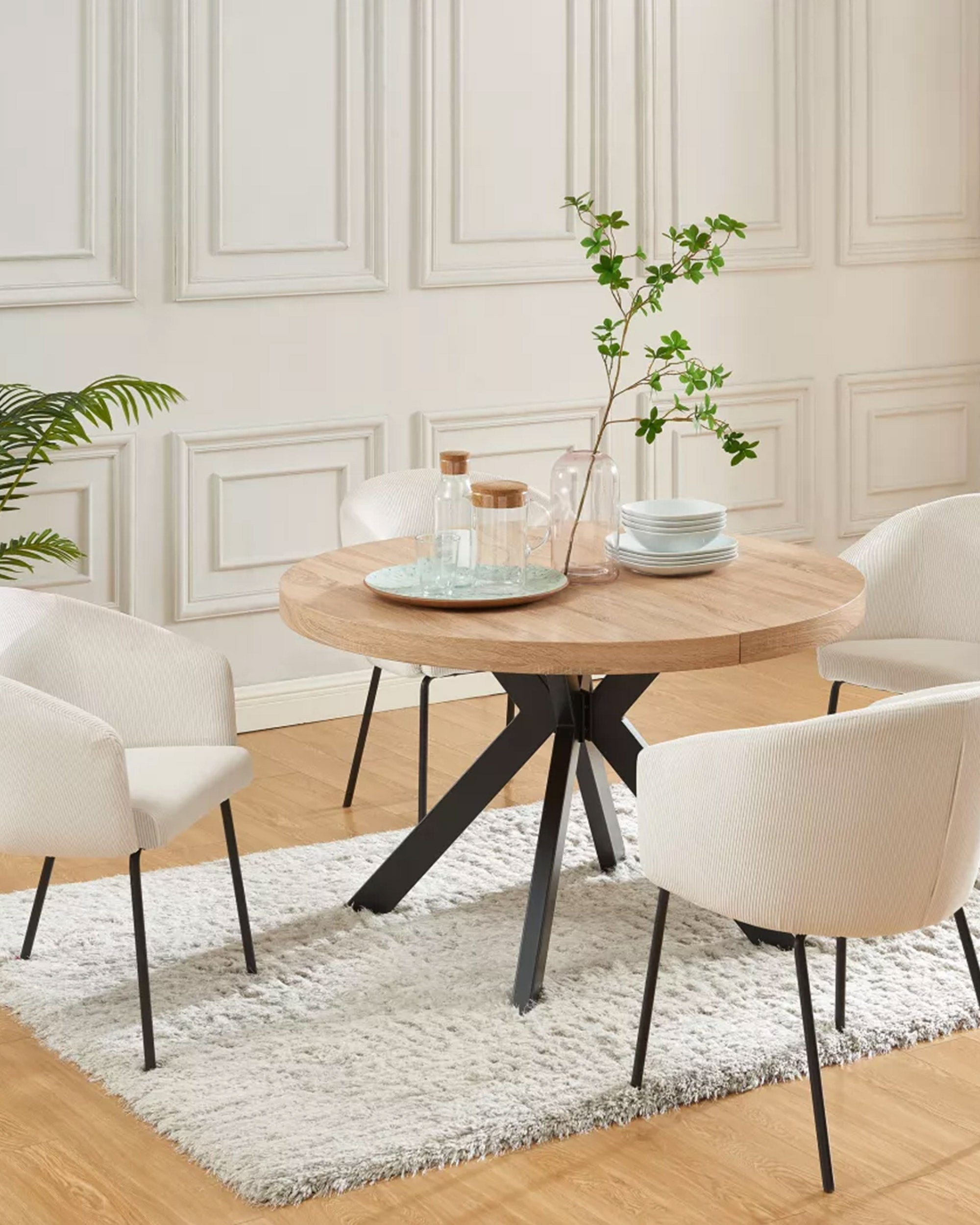 Extendable dining table CHRISTA (120-220cm)