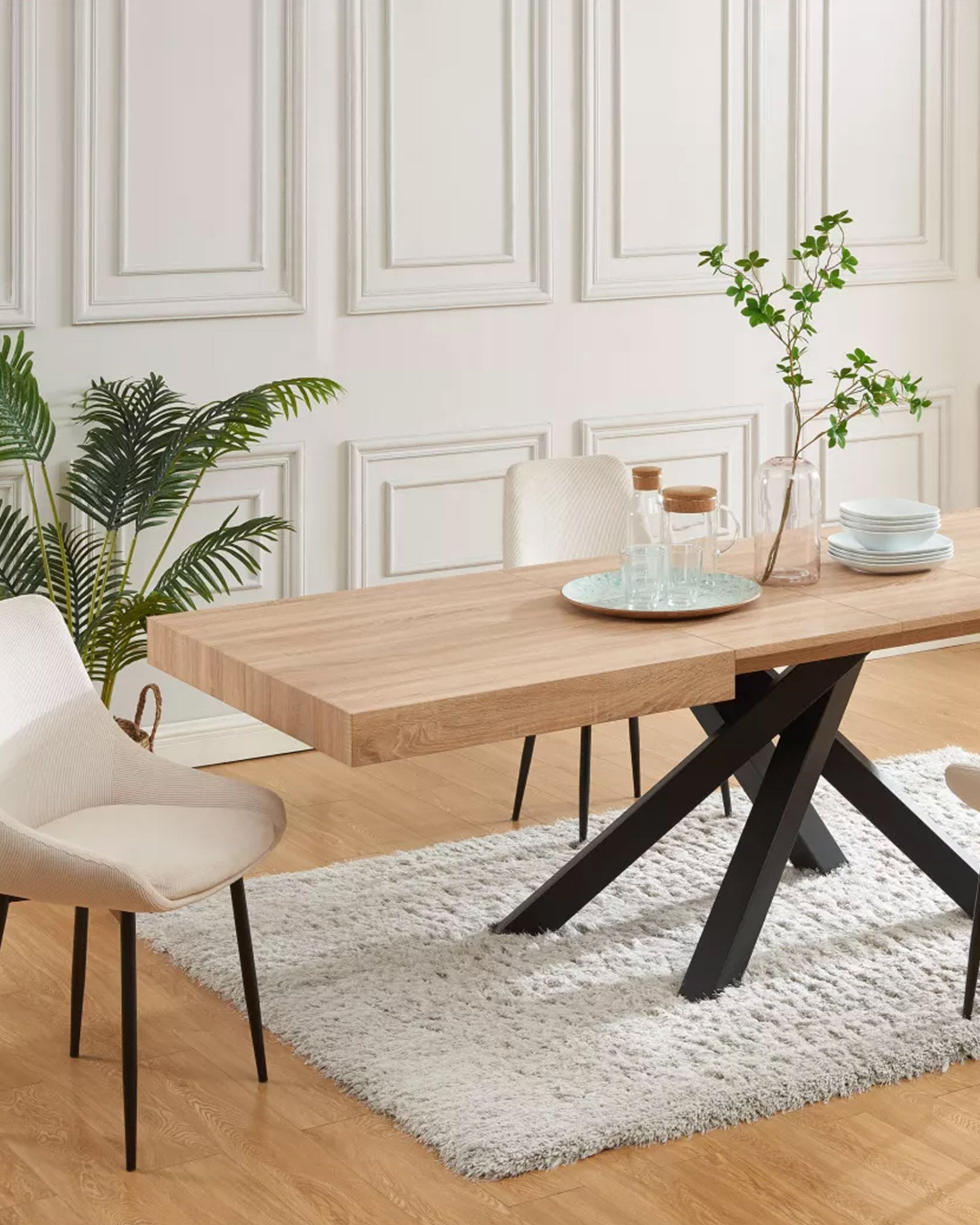 ADAM extendable dining table (160-240cm)