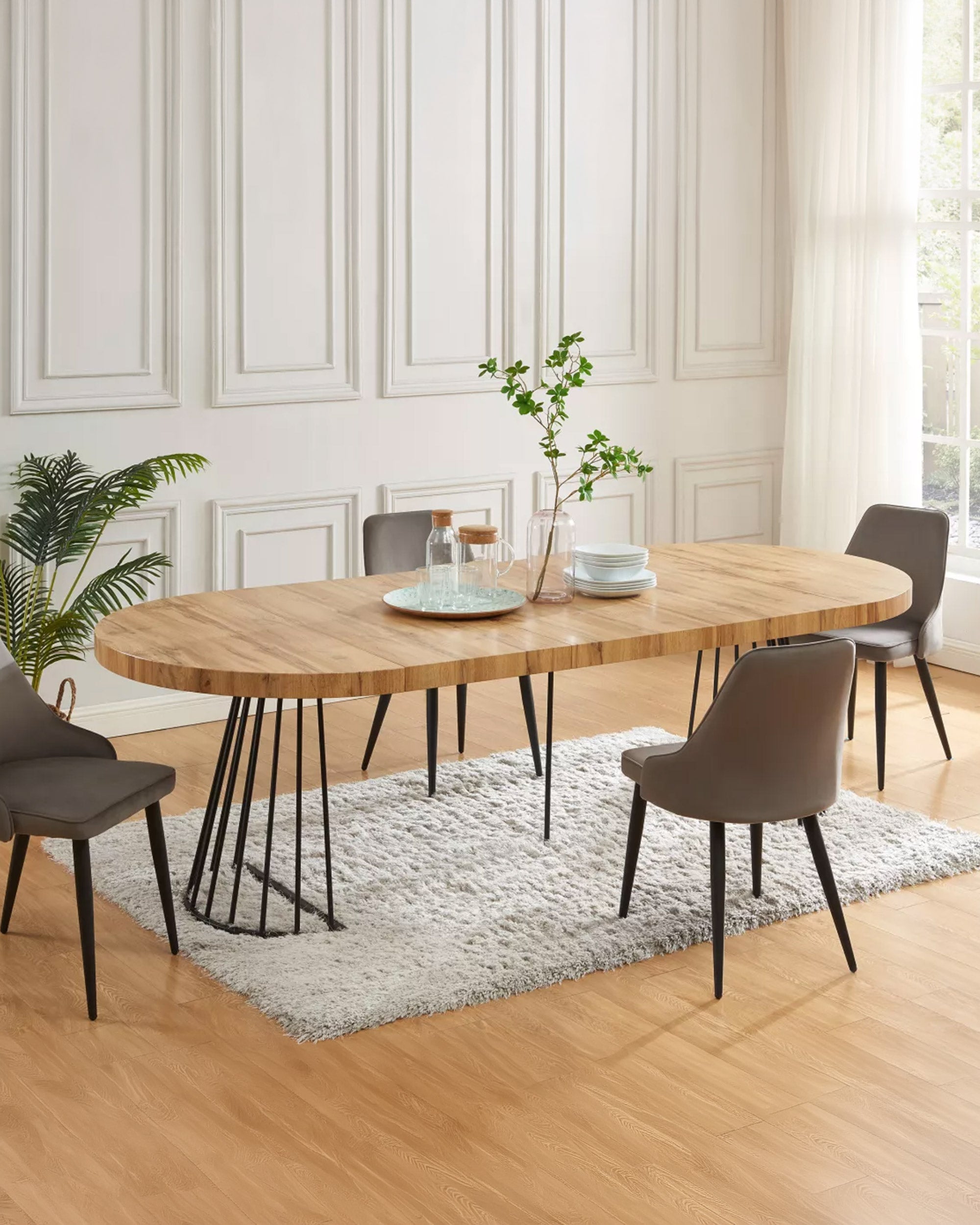Mesa extensível CECILE (110-260cm)