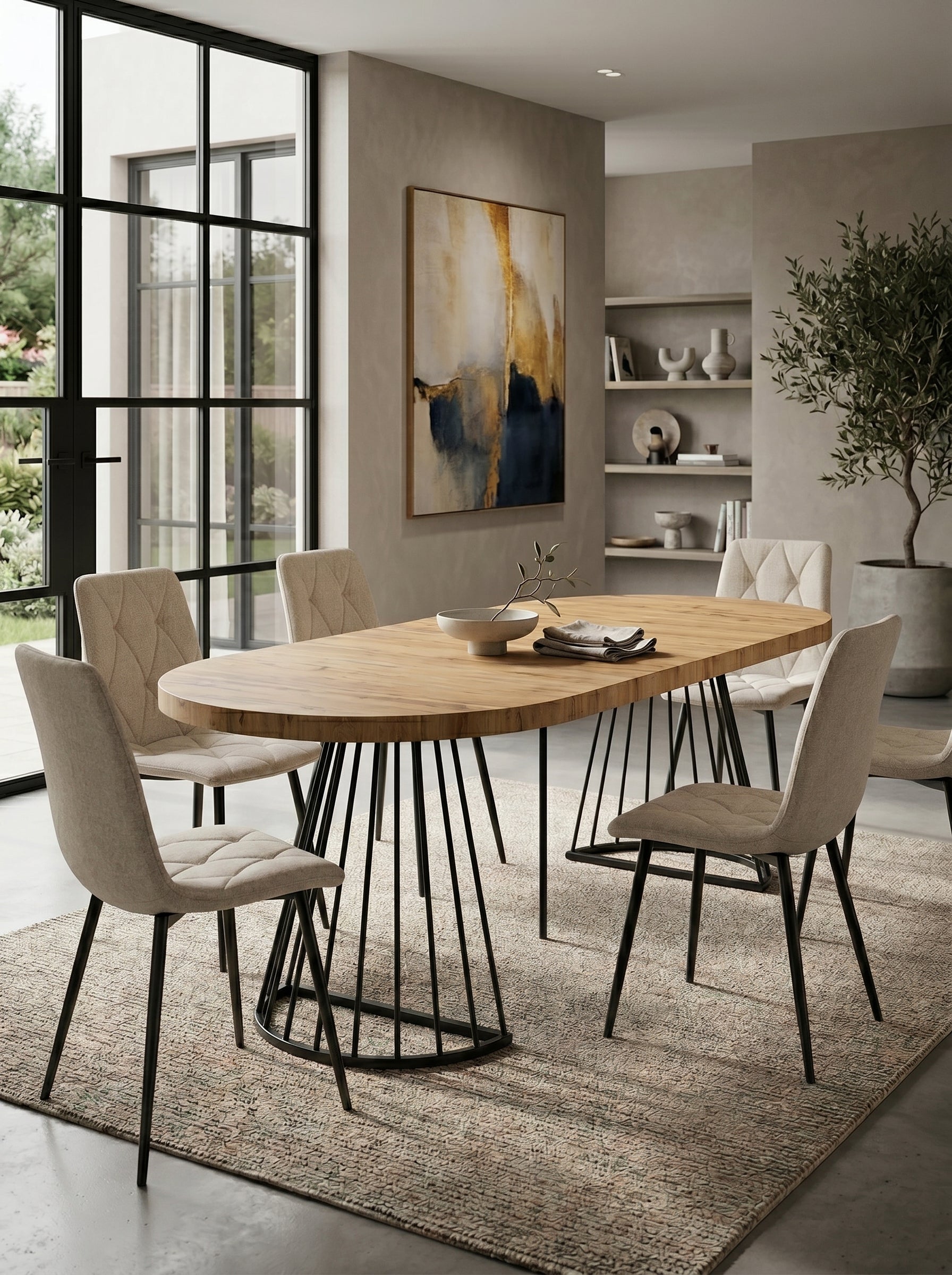 Mesa extensible CECILE (110-260cm)