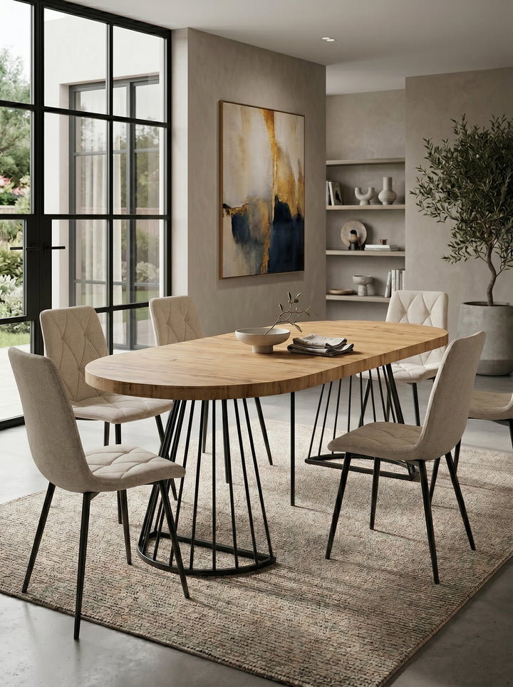 Mesa extensível CECILE (110-260cm)