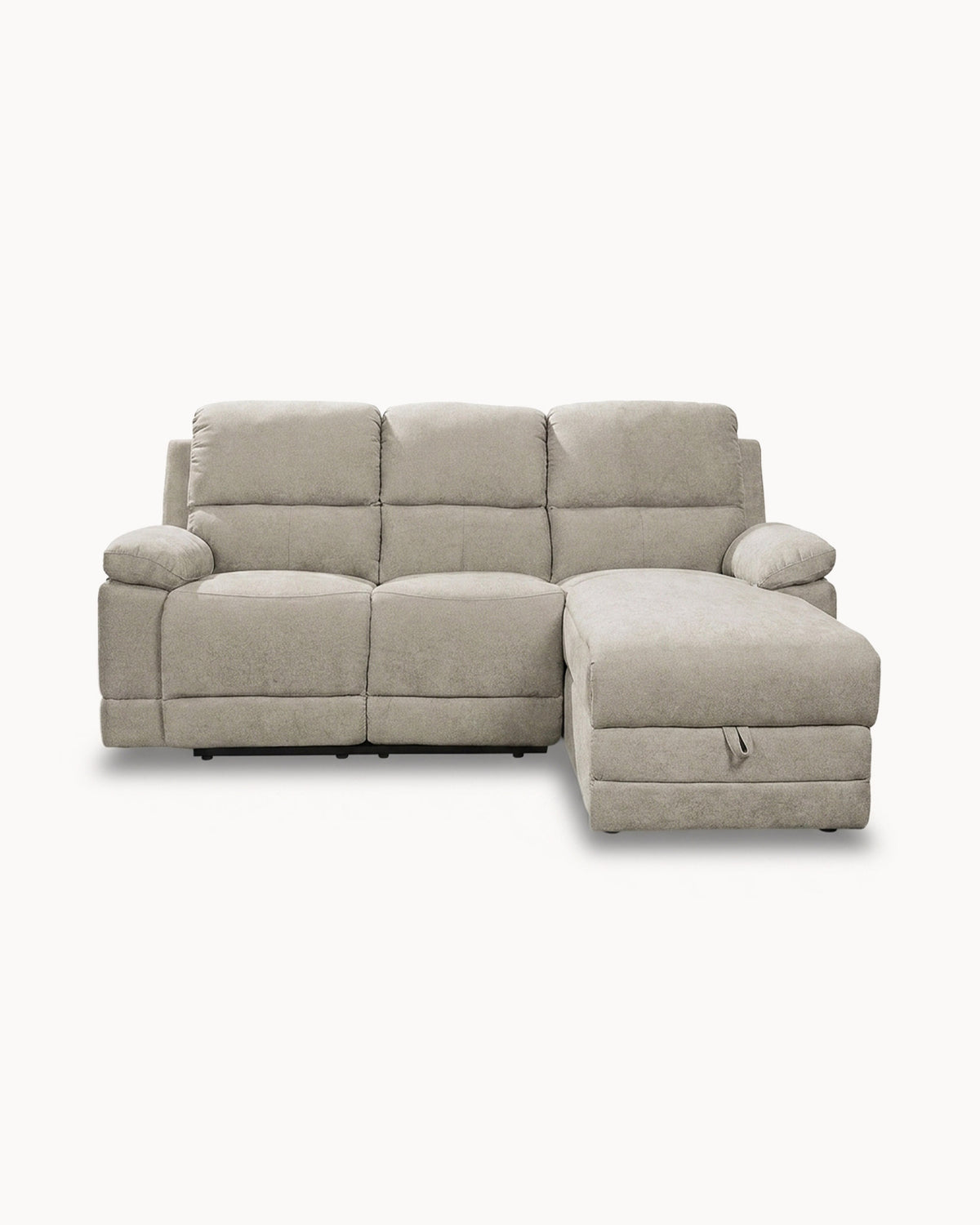Sofá chaise longue LEON relax manual