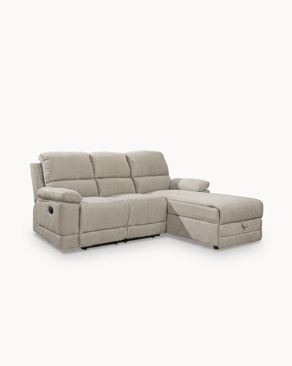Sofá chaise longue LEON relax manual