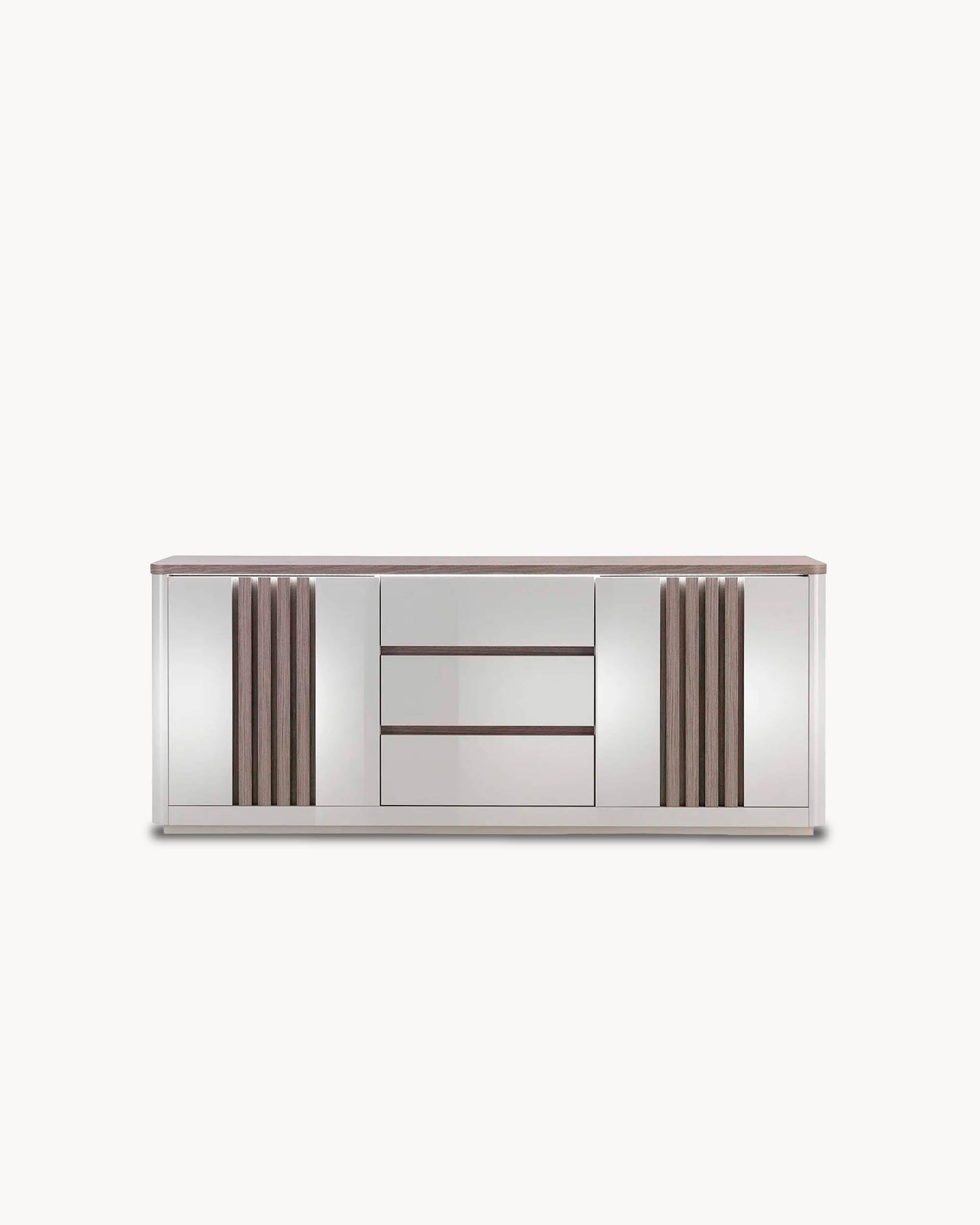 PESARO Sideboard with LED (210cm)