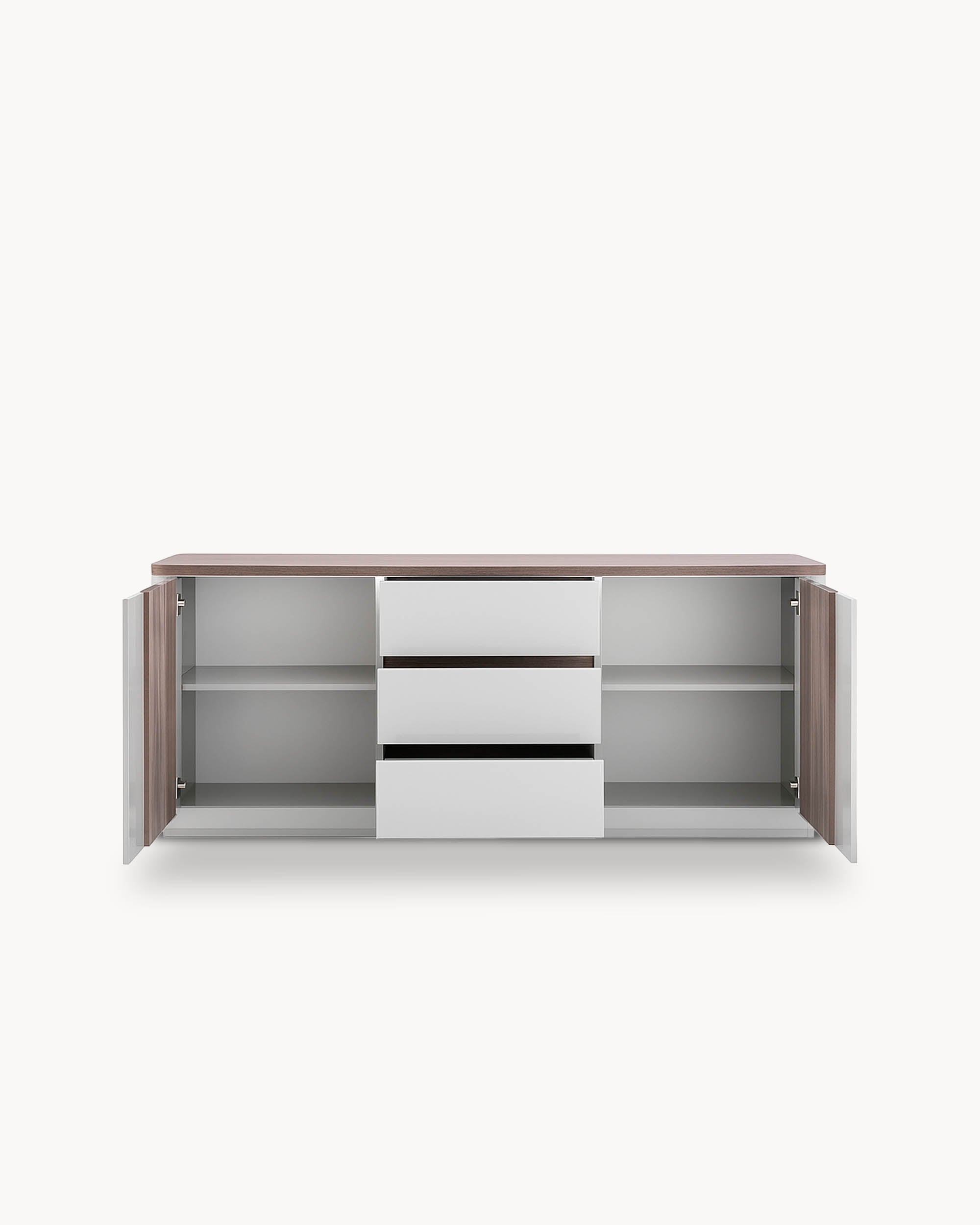 PESARO Sideboard with LED (210cm)