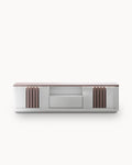 PESARO TV unit with LED, 2 doors and 1 drawer (210cm)