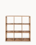 BALI shelf unit with 9 cubes