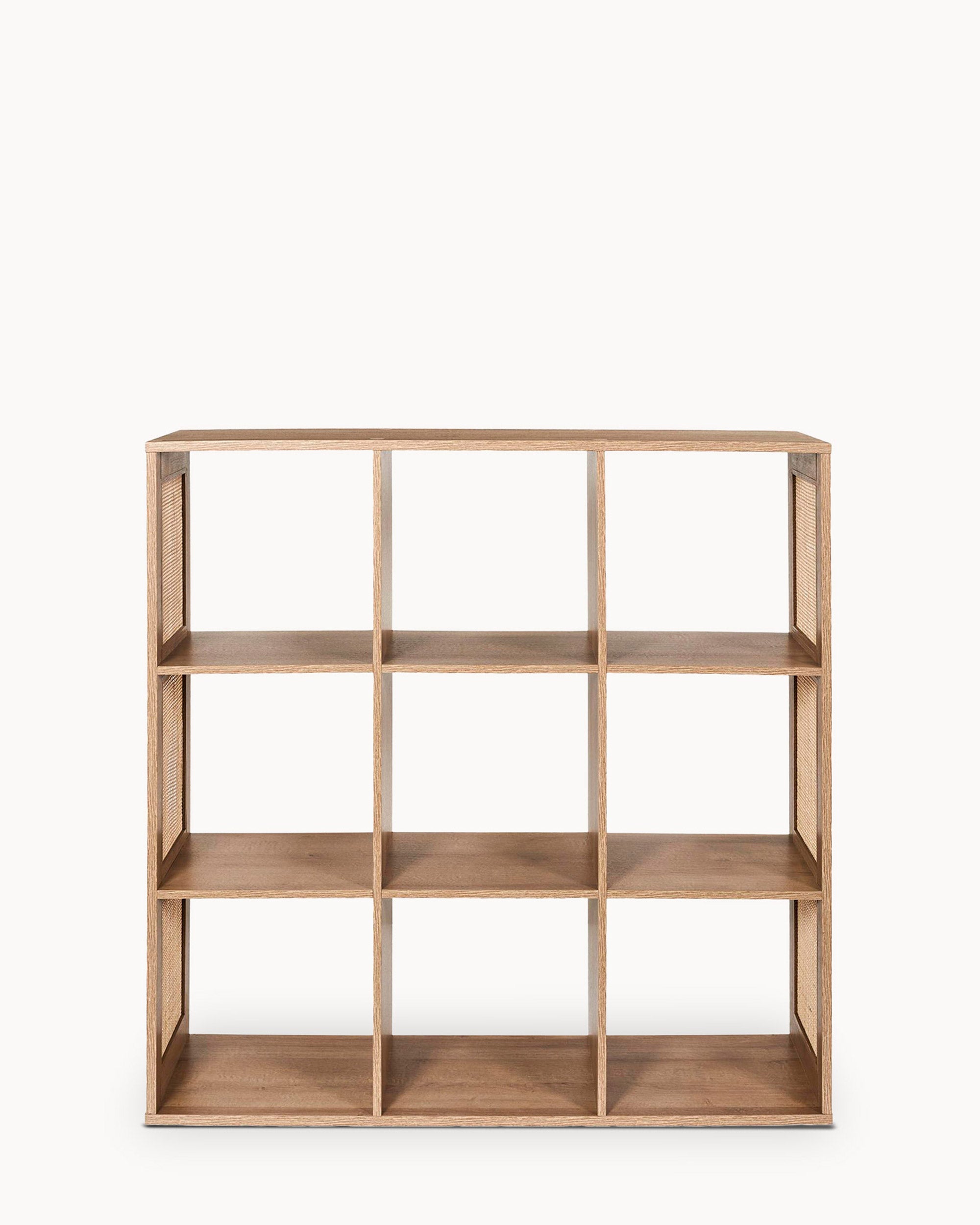 BALI shelf unit with 9 cubes
