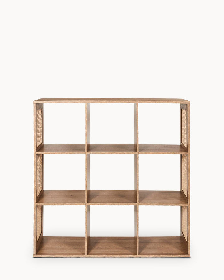 BALI shelf unit with 9 cubes