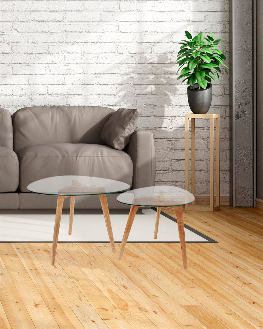 Set of 2 ELIJAH nesting tables