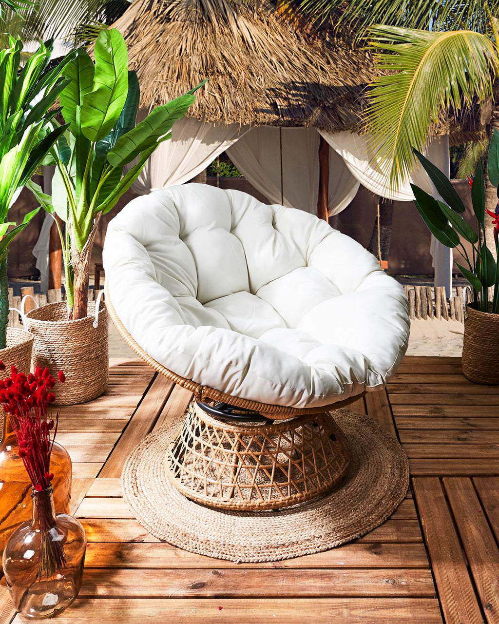 CANCUN Swivel Armchair (360º)