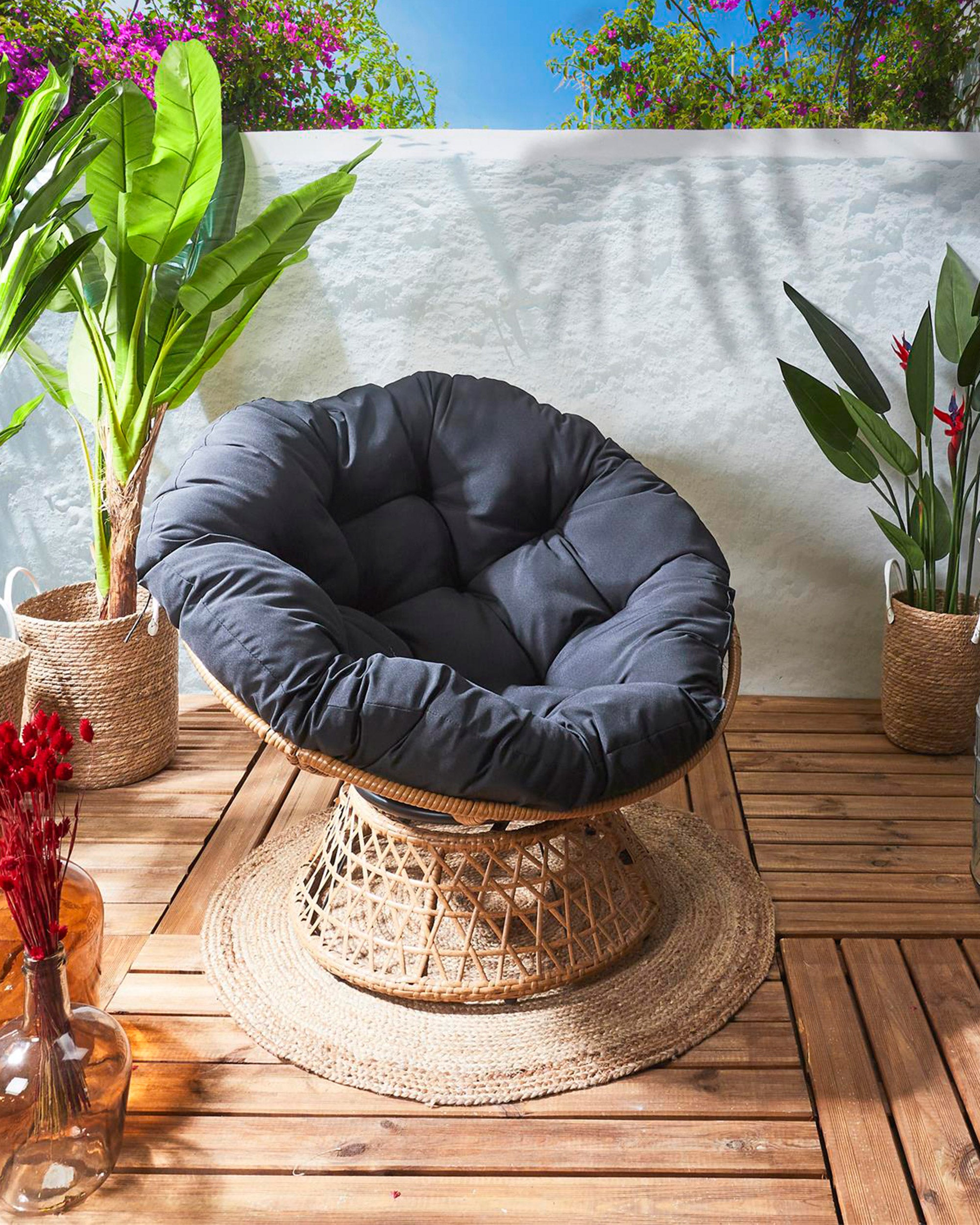 CANCUN Swivel Armchair (360º)