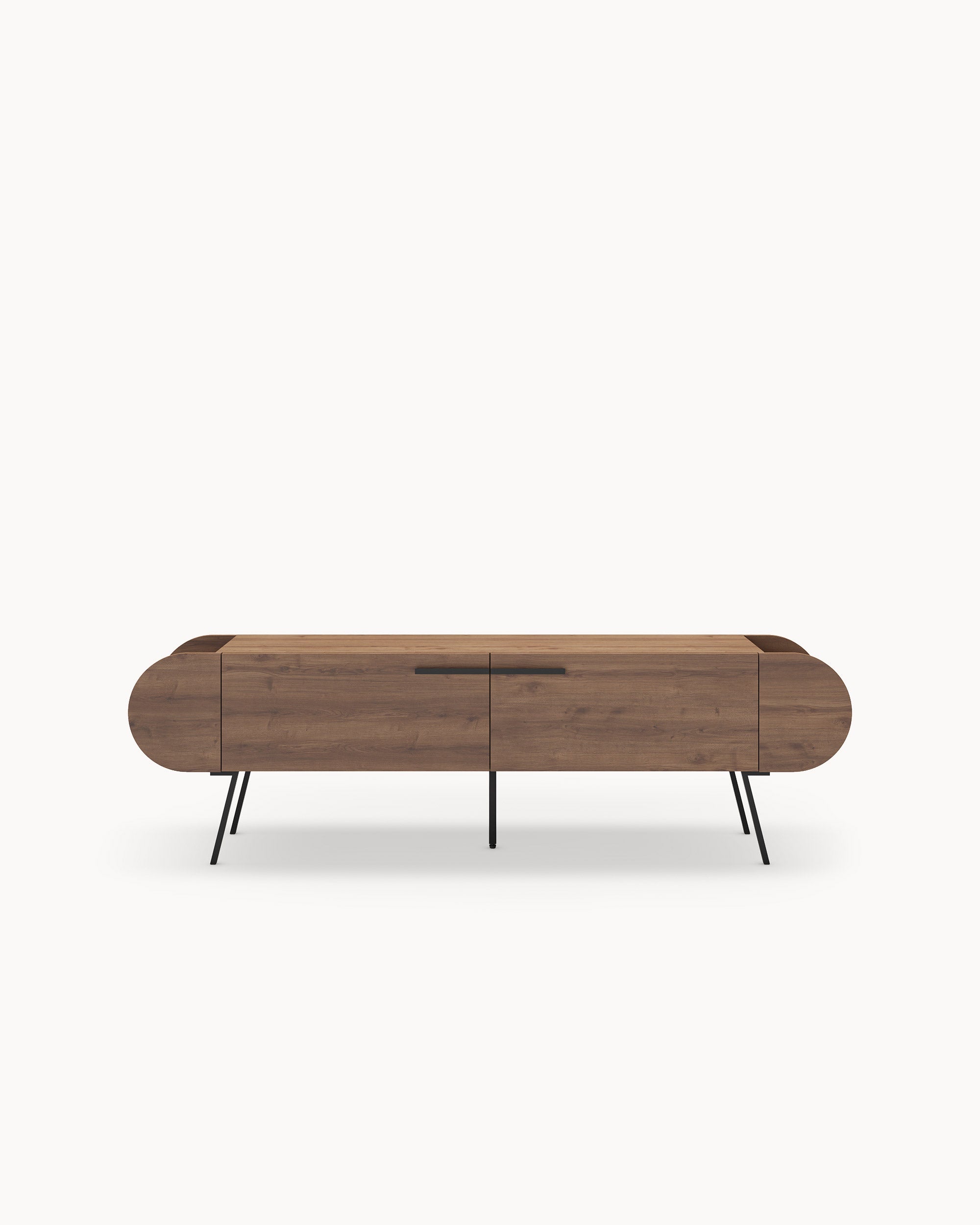 SALUSO TV unit with 2 drop-down doors
