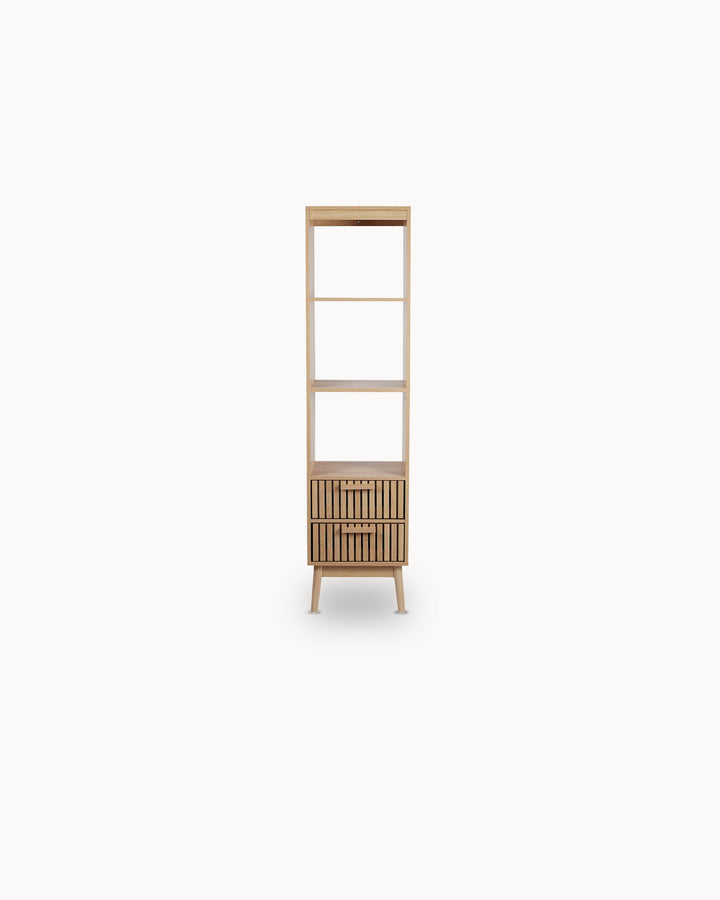 KLAUS 2-drawer shelf unit