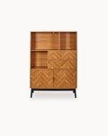 FELIX Bookcase with 2 doors and 2 drawers