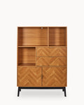 FELIX Bookcase with 2 doors and 2 drawers