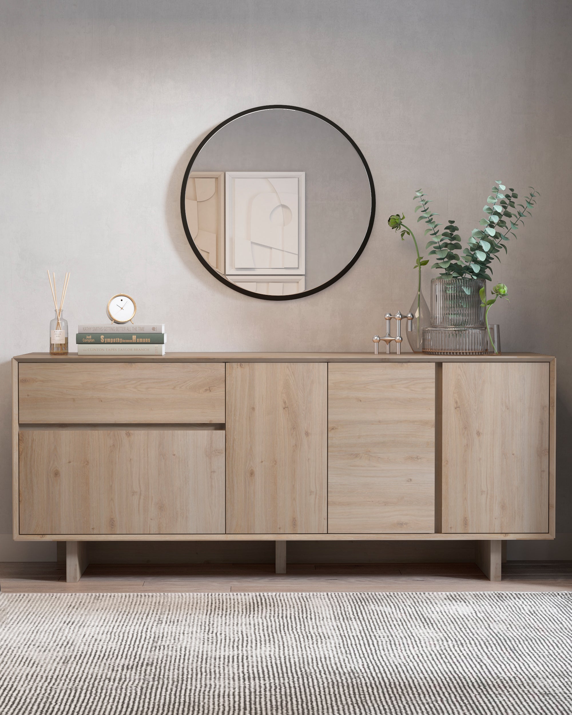 CAPRI Sideboard with 4 doors and 1 drawer