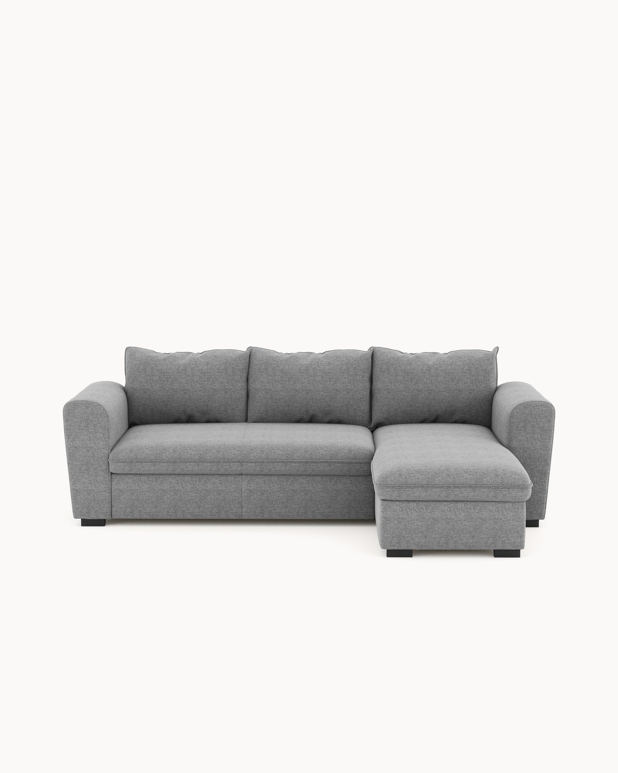 ASTY reversible chaise longue sofa bed with storage box