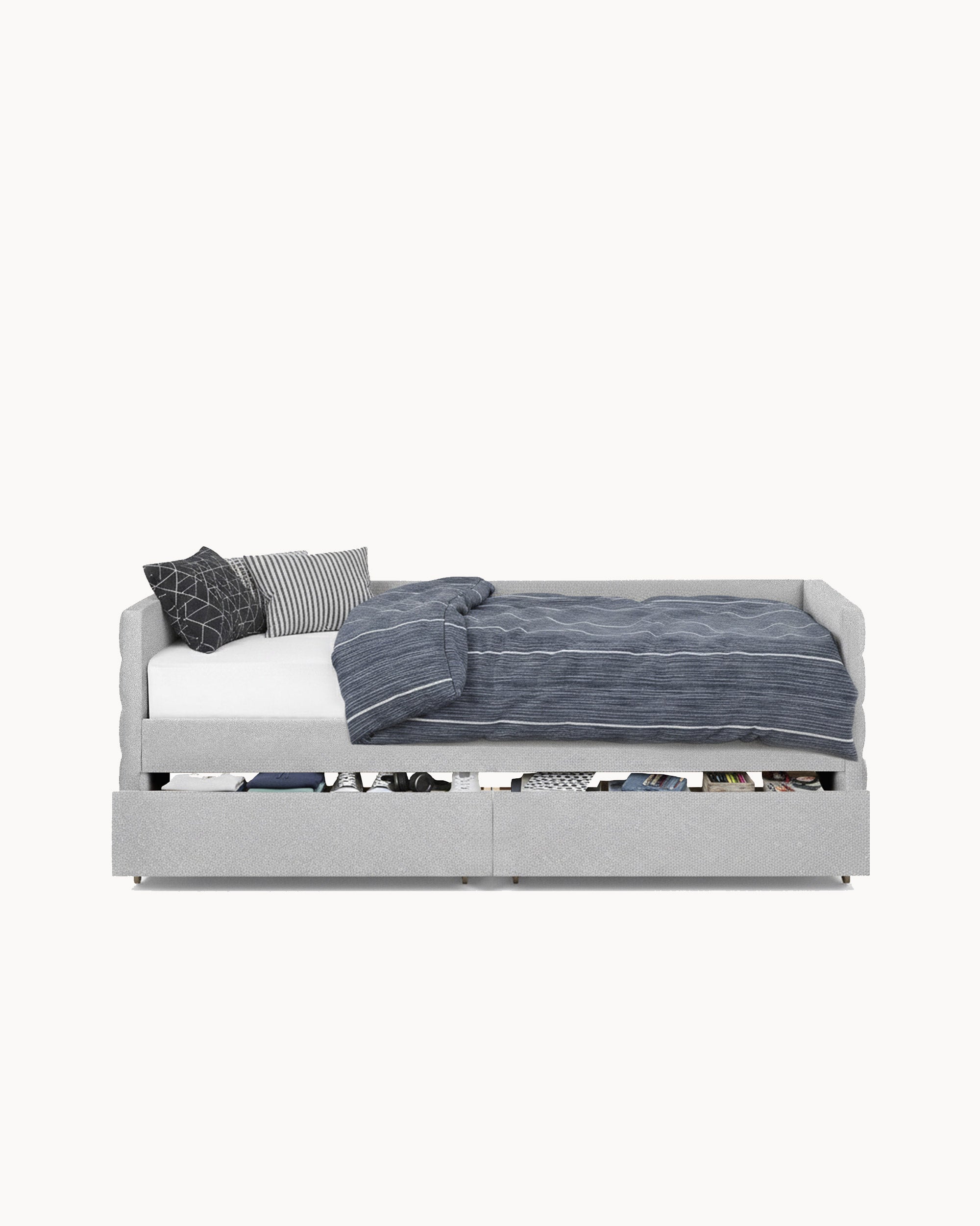 Cama individual LENA con cajones